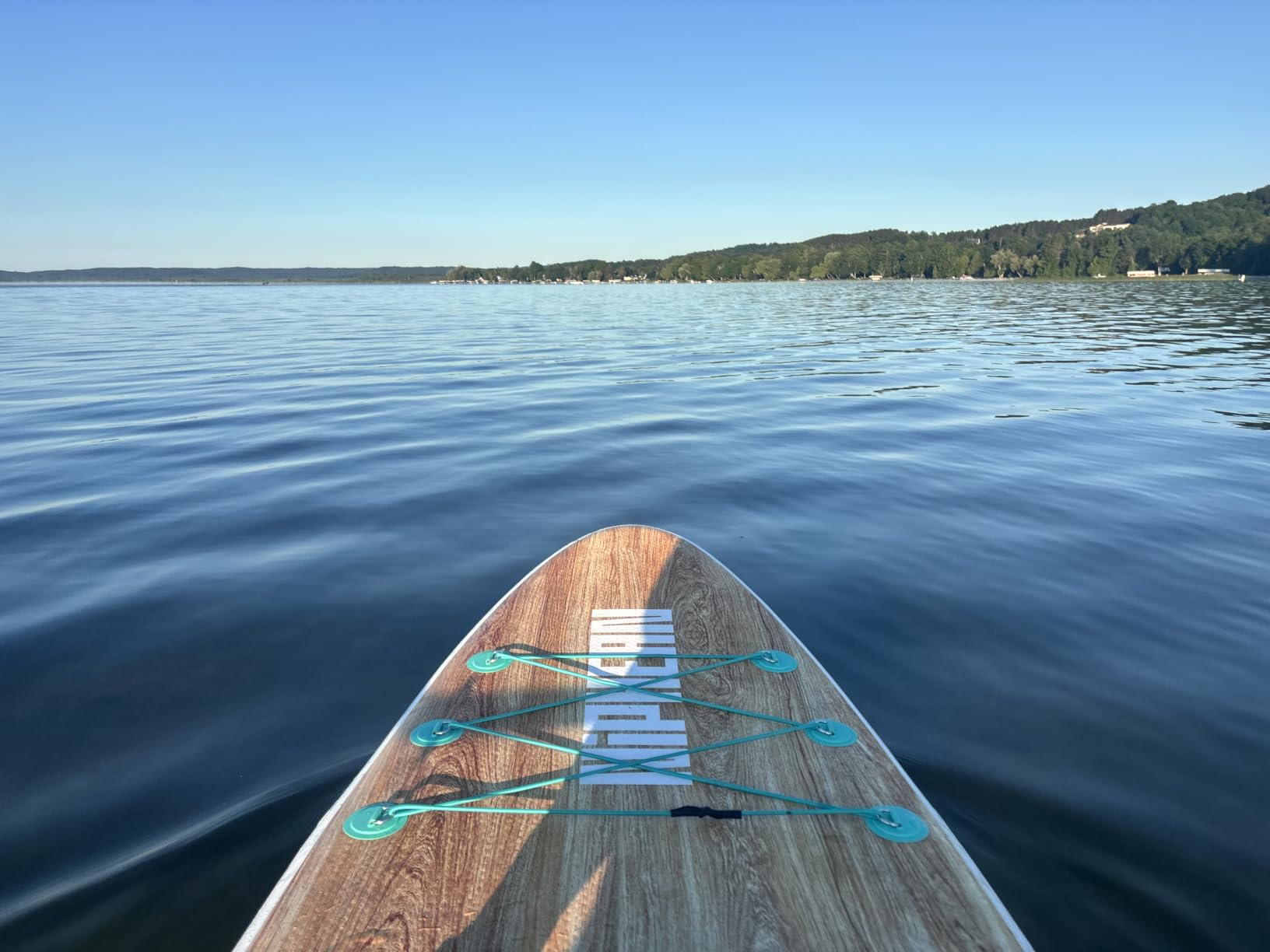 Niphean Inflatable Stand Up Paddle Board with SUP Accessories | 10'6'' SUP, Anti-Slip EVA Deck, 450 lbs Capacity Inflatable Paddle Boards for Adults & Youth of All Skill Levels customer photo 1