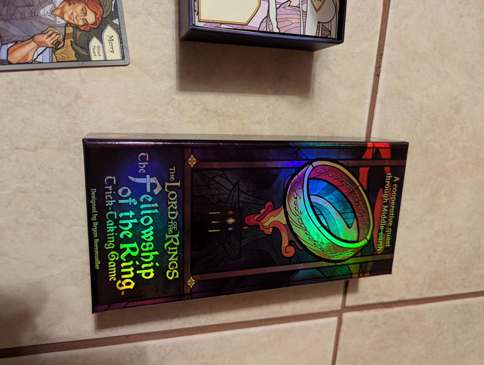 The Lord of the Rings The Fellowship of the Ring Trick-Taking Game | A Cooperative Card Adventure! Strategy Game for Kids & Adults, Ages 10+, 1-4 Players, 20 Mins customer photo 1