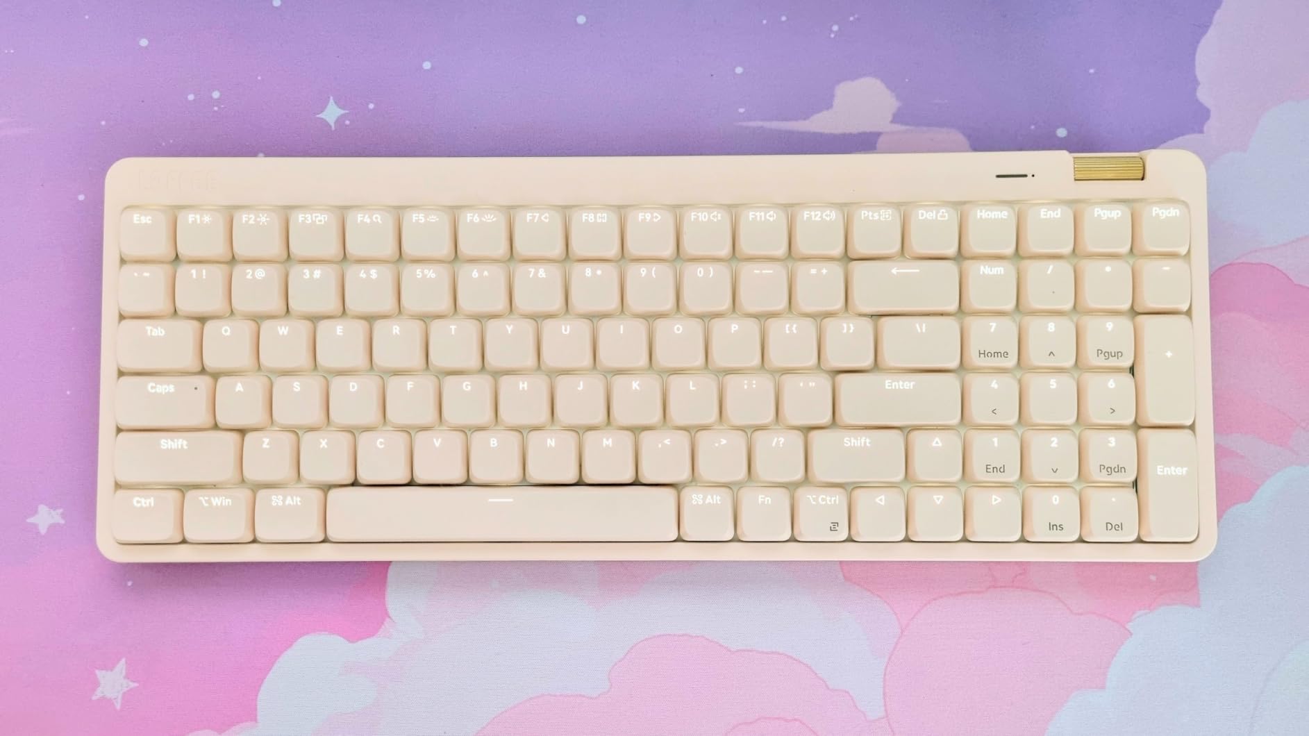 Flow Lite 100 Keys Low Profile Mechanical Keyboard, Swappable Rechargeable Wireless Keyboard with 2.4G Receiver, Bluetooth and Wired, Specter Linear Switches customer photo 2