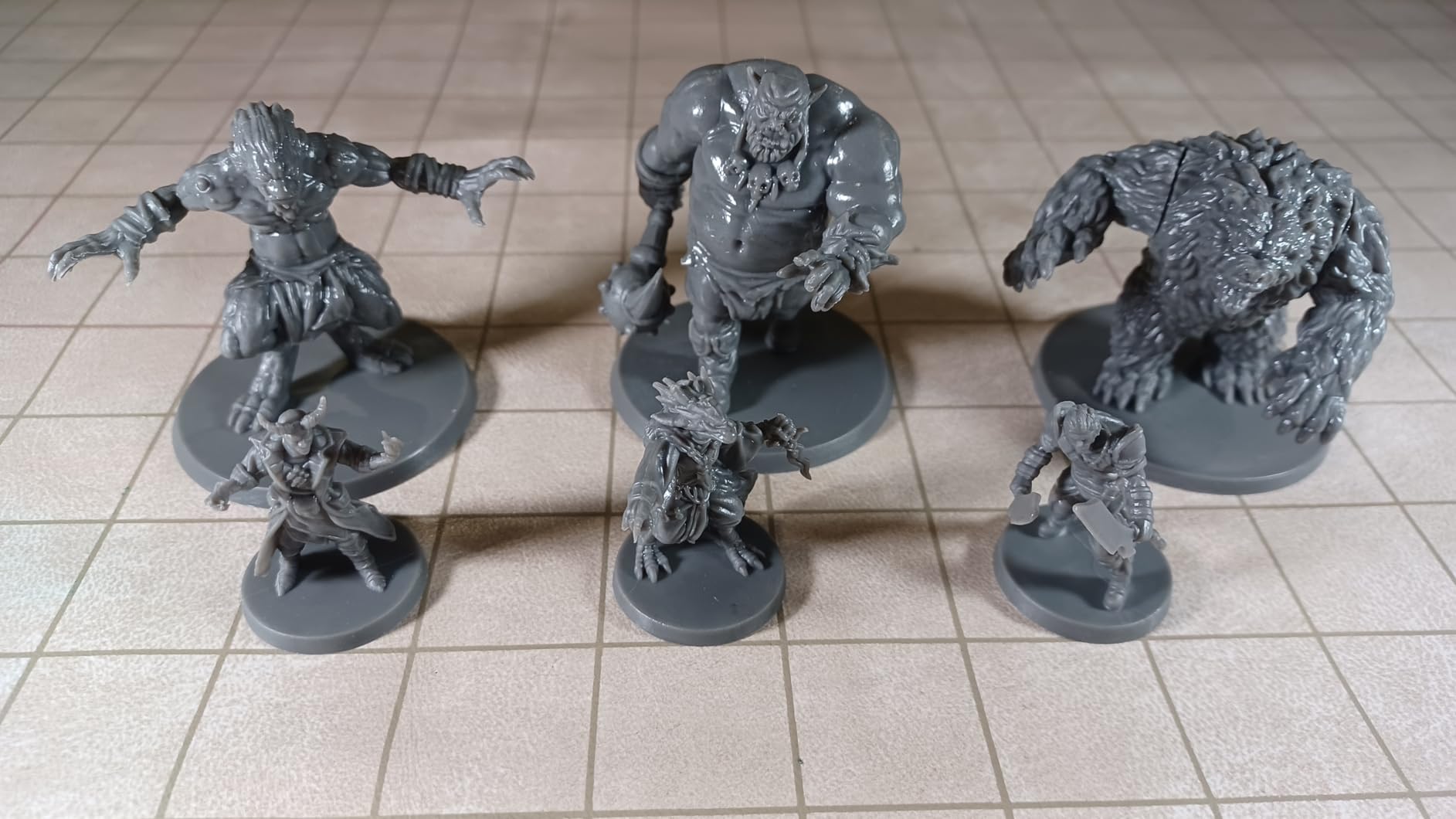 Classic Encounters - Essential Set - 65 Iconic DND Miniatures Bulk Monsters, 28mm, Unpainted Tabletop RPG DND Minis customer photo 2