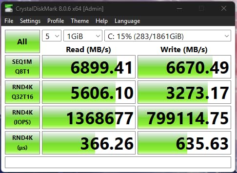 PNY CS2150 2TB PCIe Gen5 x4 NVMe M.2 2280 Internal SSD customer photo 2