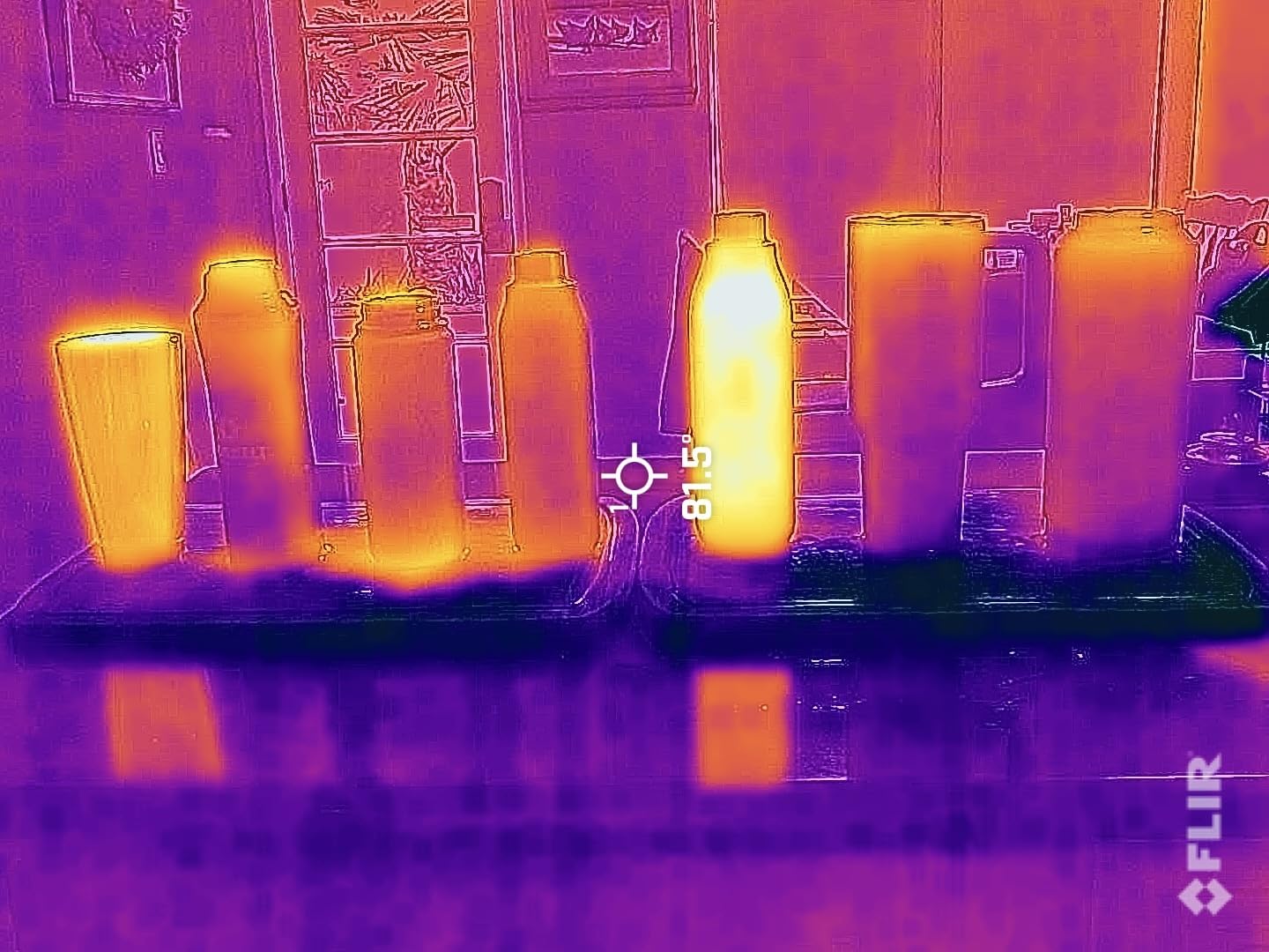 FLIR One Pro - Thermal Imaging Camera for iOS Smartphones (iPhone 15 and Newer w/USB-C), 480x360 Super Resolution (160x120 Native IR) | MSX, VividIR, jobsite tough customer photo 1