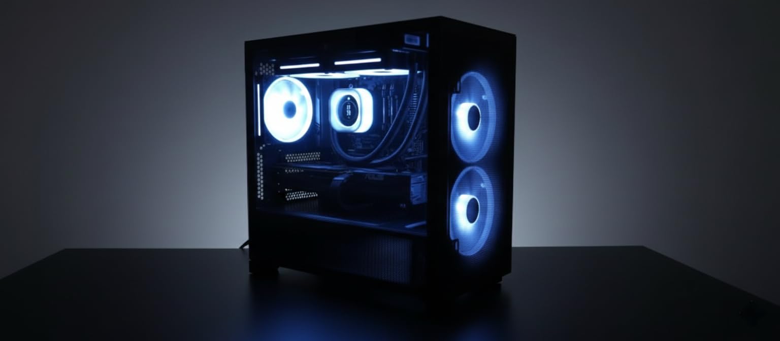 NZXT H3 Flow - Micro-ATX Airflow PC Case - Black | Space-efficient Micro-ATX case with optimized airflow, full-size GPU support, and back-connect motherboard compatibility customer photo 1