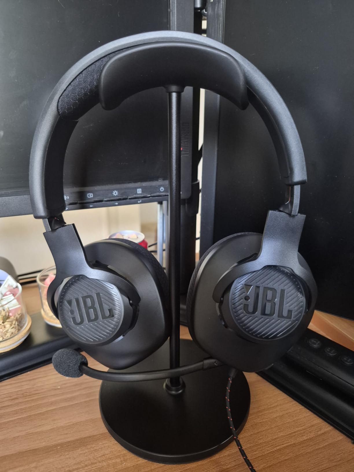 JBL Quantum 100M2 Wired Gaming Headset, Detachable Mic - White | Memory Foam Ear Cushions And 3.5 Mm Jack Work With PC, PlayStation, Xbox, Nintendo Switch For Immersive PC Gaming Sessions customer photo 2