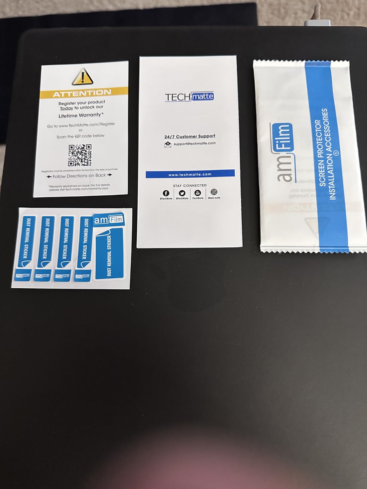 amFilm Auto-Alignment OneTouch for Nintendo Switch 2 Screen Protector 2025 customer photo 2