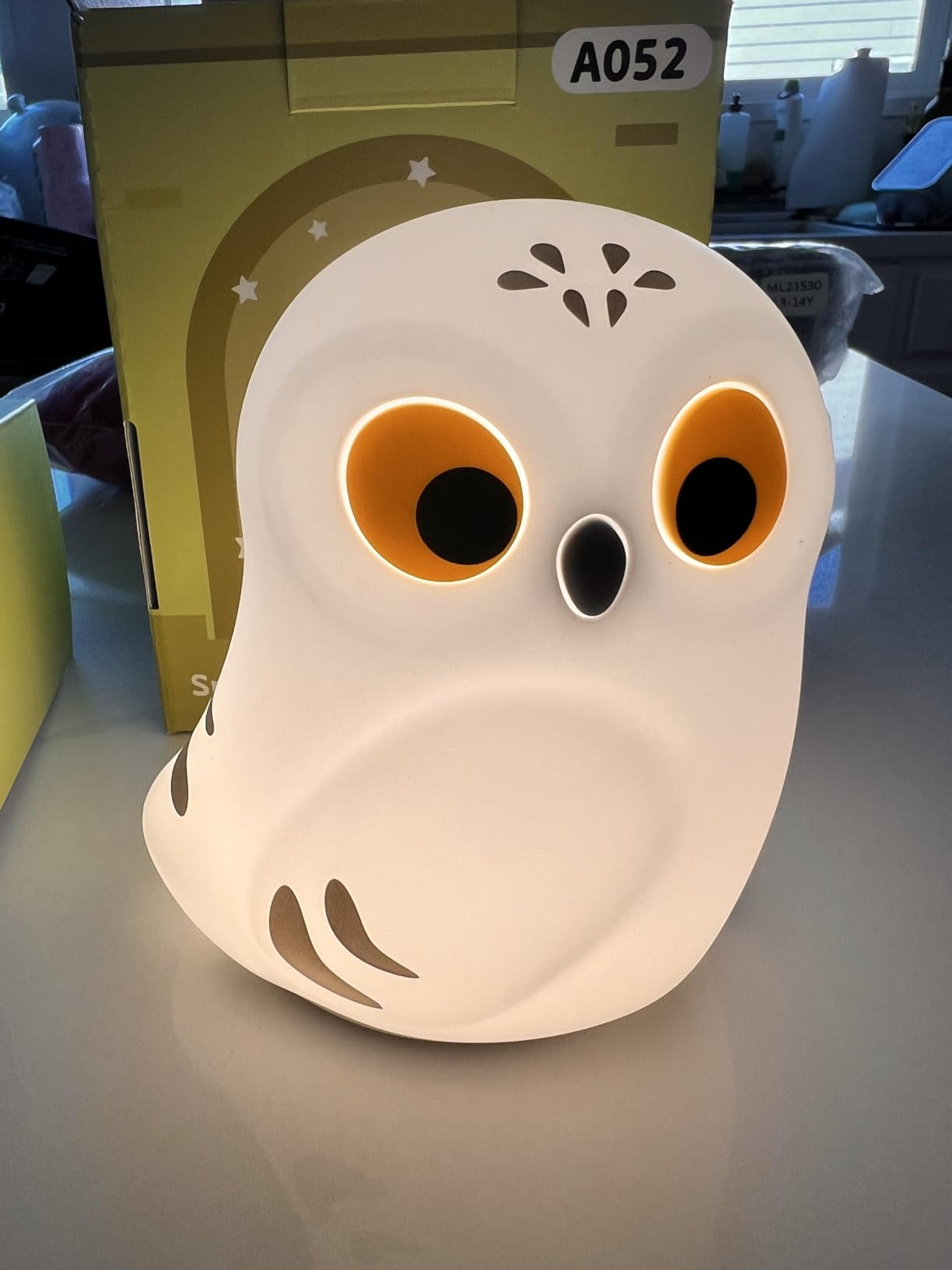 YR YRHH-PET Existential Crisis Duck Lamp Night Light, White Elephant Gifts | Lying Flat, Cute Squishy Ducky Lay Touch Lamp For Kid, Rechargeable, College Funny Yankee Swap, Birthday Gifts, Safe Silicone customer photo 2