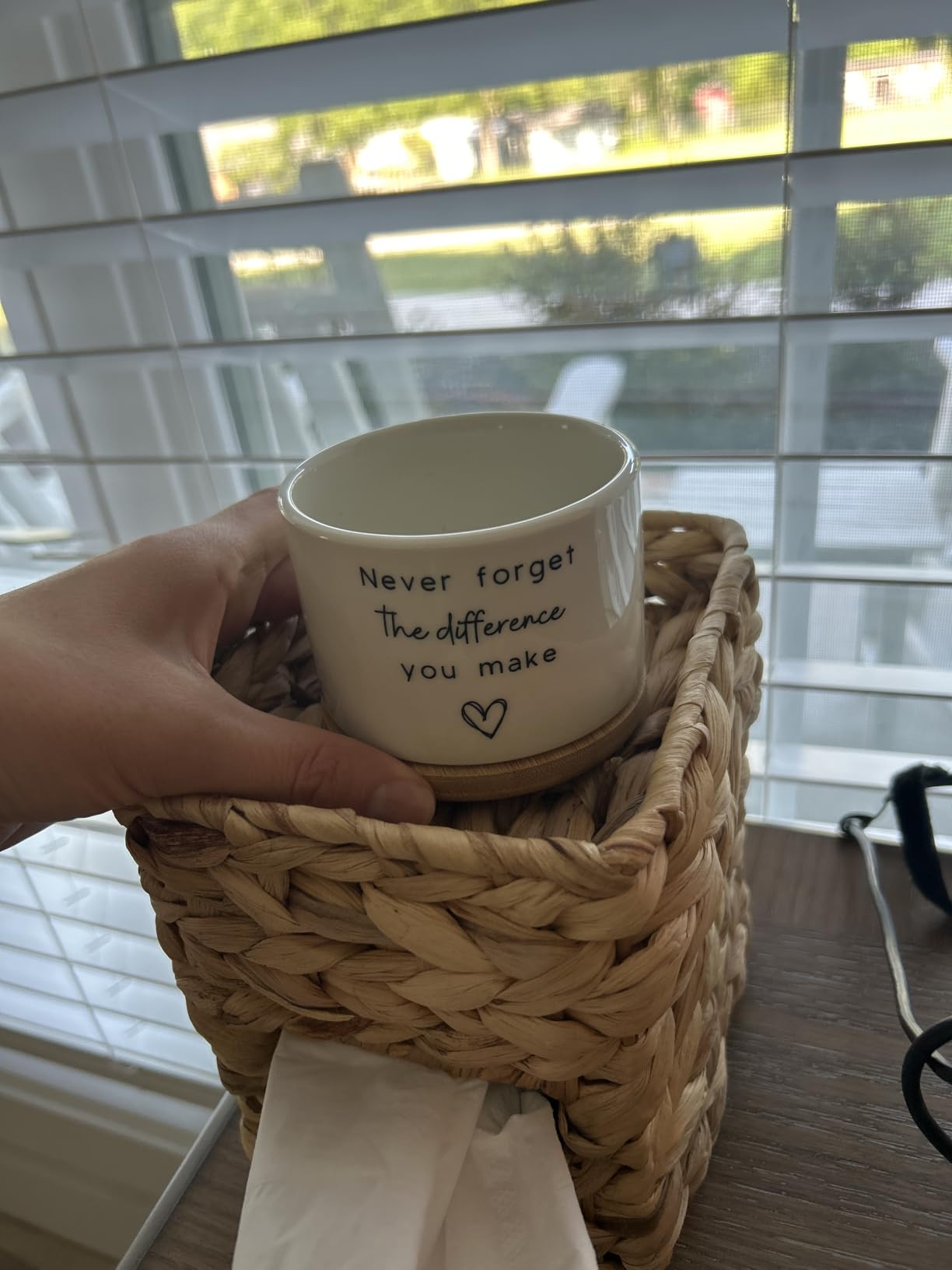 Cute Succulent Planter, Flower Cactus Plant Pot Gifts, Going Away Farewell Thank You Inspirational Employee Appreciation Gifts for Women Men Coworkers Boss Lady Manager (No Plants) customer photo 2