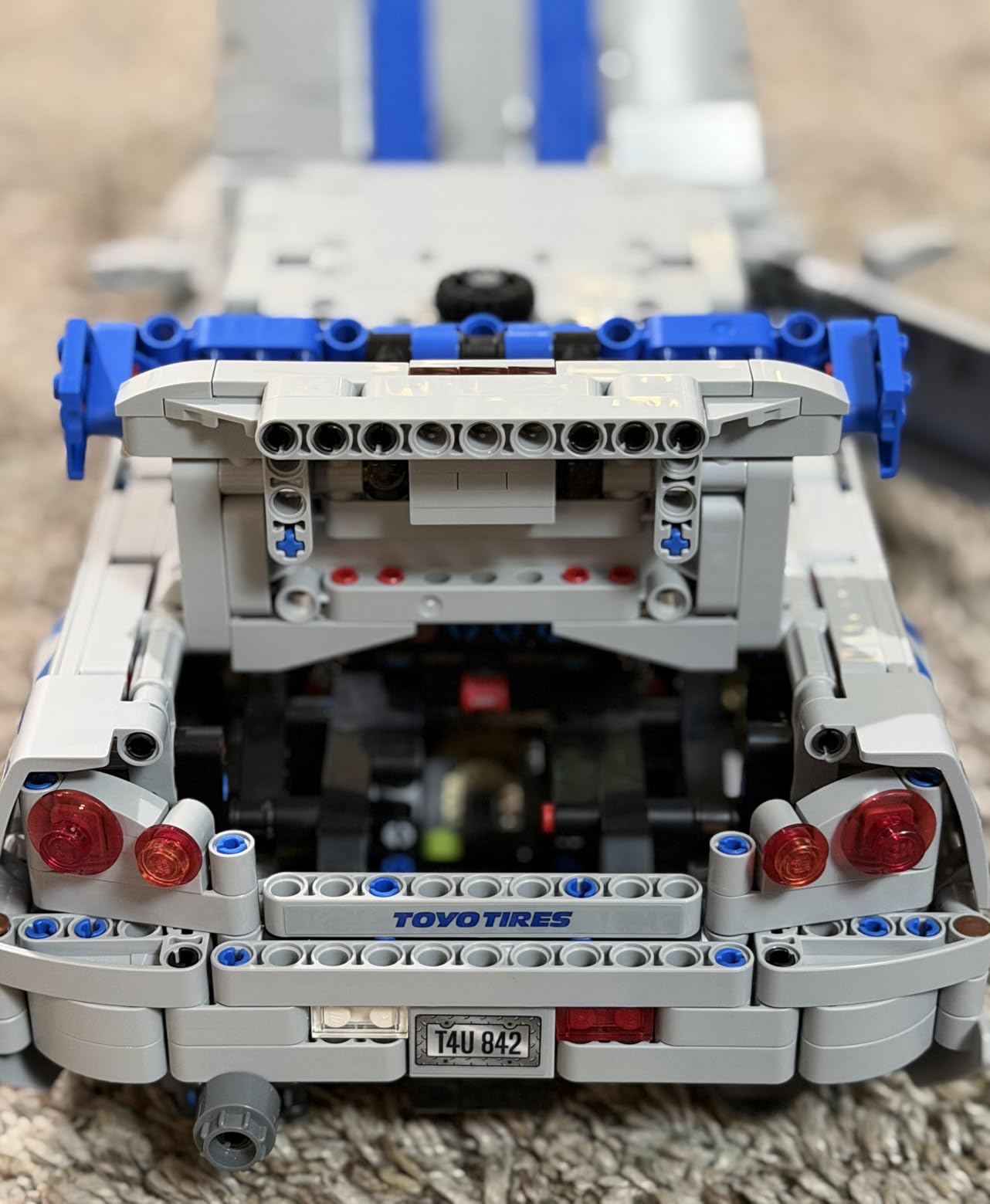 LEGO Technic 2 Fast 2 Furious Nissan Skyline GT-R (R34) Car - DIY Kit and Building Set for Adults - Collectible Model Street Racer with Drift Function - Gift for Car Enthusiasts and Movie Fans - 42210 customer photo 1
