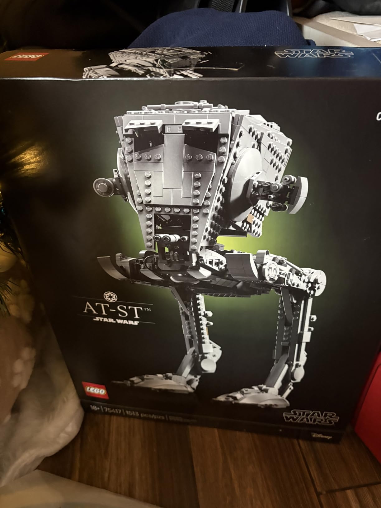 LEGO Star Wars AT-ST Walker 75417 Imperial Forces Collectible Model Kit customer photo 1