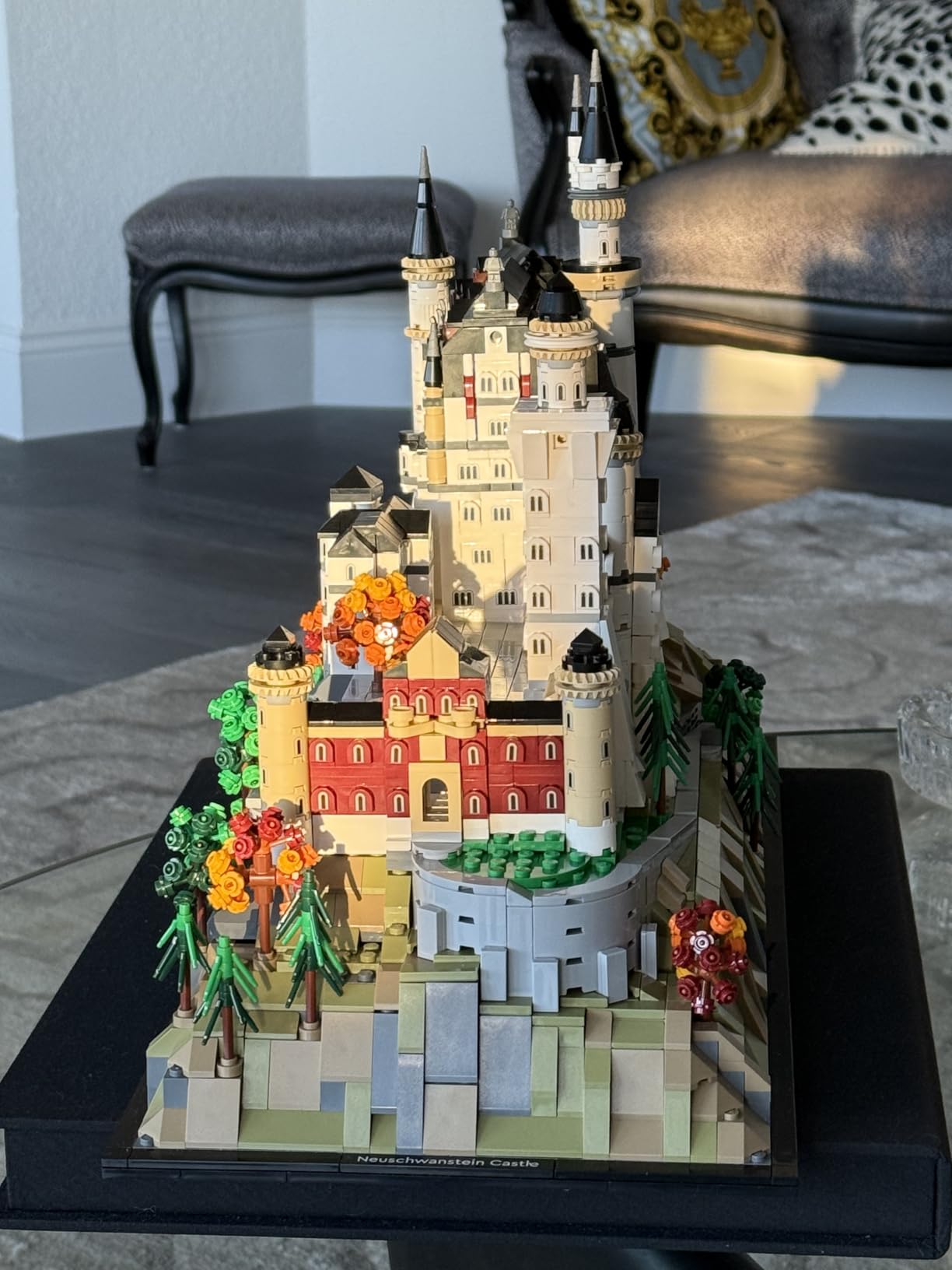 Architecture Neuschwanstein Castle Building Set - Collectible Bavarian Castle Model Kit for Arts & Crafts - Building Blocks for Adults, Ages 18+ - Gifts for Men and Women - 21063 customer photo 1