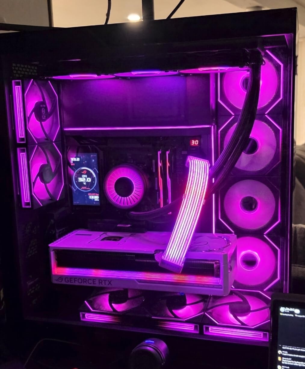 ASUS ROG Astral GeForce RTX 5090 32GB GDDR7 OC Edition Gaming Graphics Card | PCIe 5.0, HDMI/DP 2.1, 4-fan, AV1 Dual Encoder customer photo 2