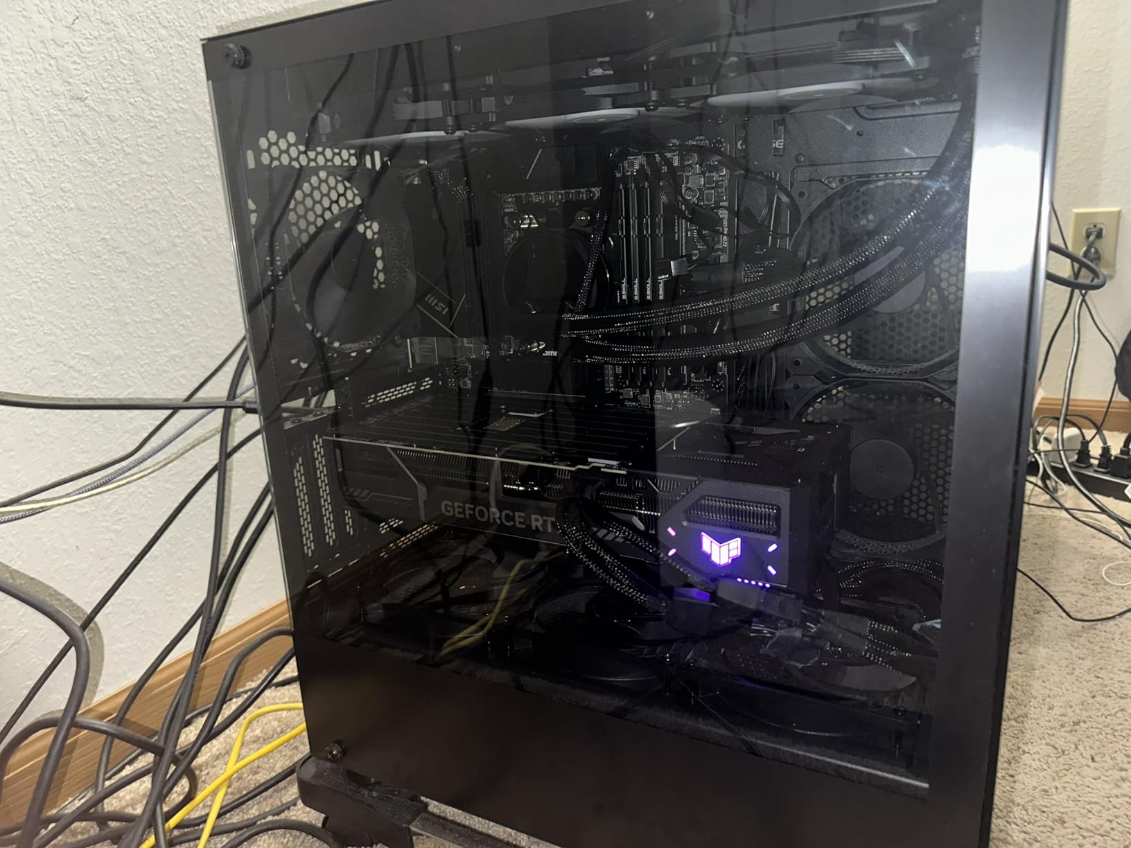 ASUS TUF Gaming GeForce RTX 5070 Ti 16GB GDDR7 OC Edition Graphics Card customer photo 1