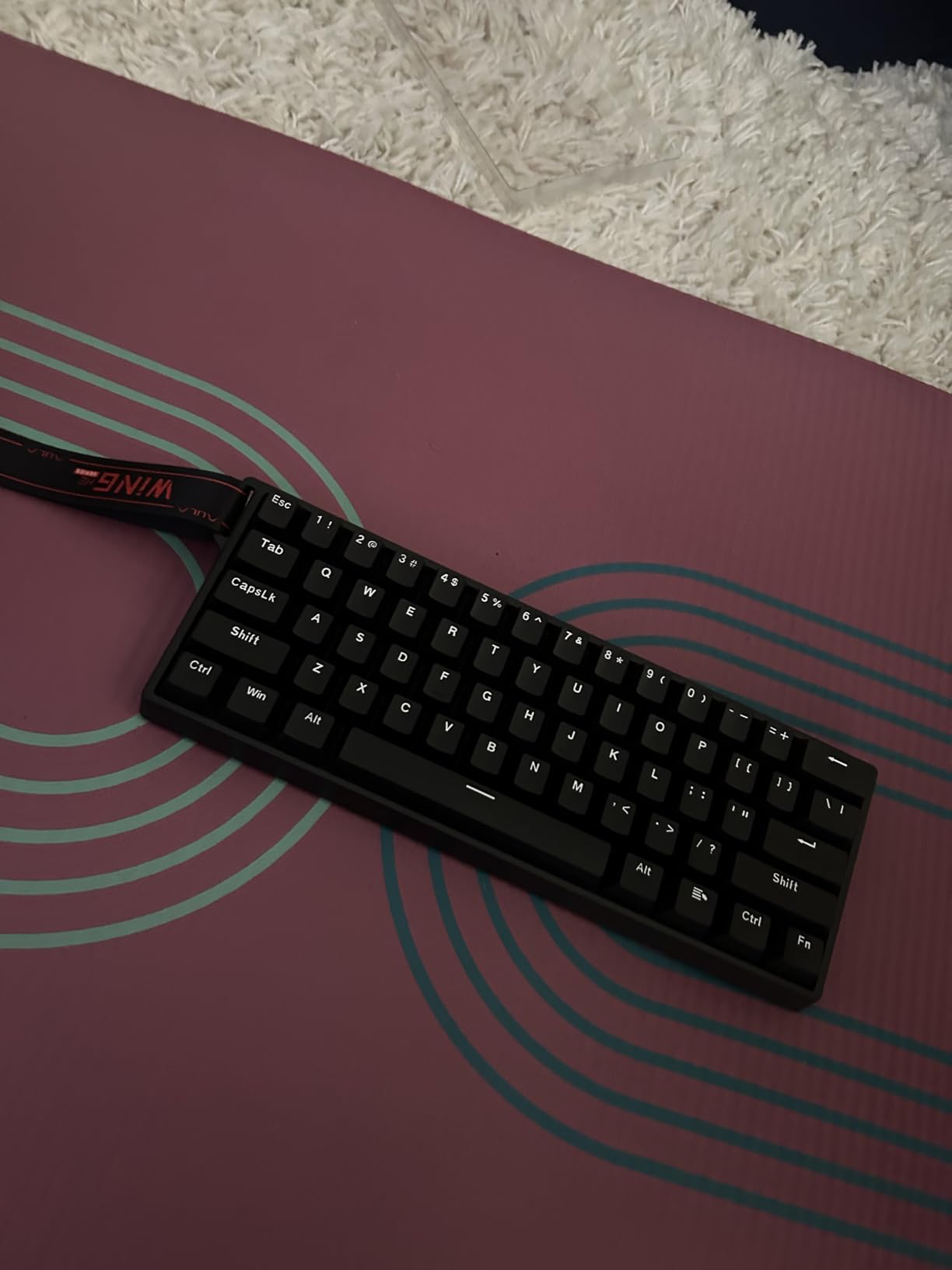 Aula WIN60 HE - 60% Mechanical Gaming Keyboard Wired, Magnetic Switch Hot Swappable, Adjustable Actuation Rapid Trigger Mode, 8000 Hz Polling Rate, RGB Small Keyboard 60 Percent Compact Design for PC customer photo 2