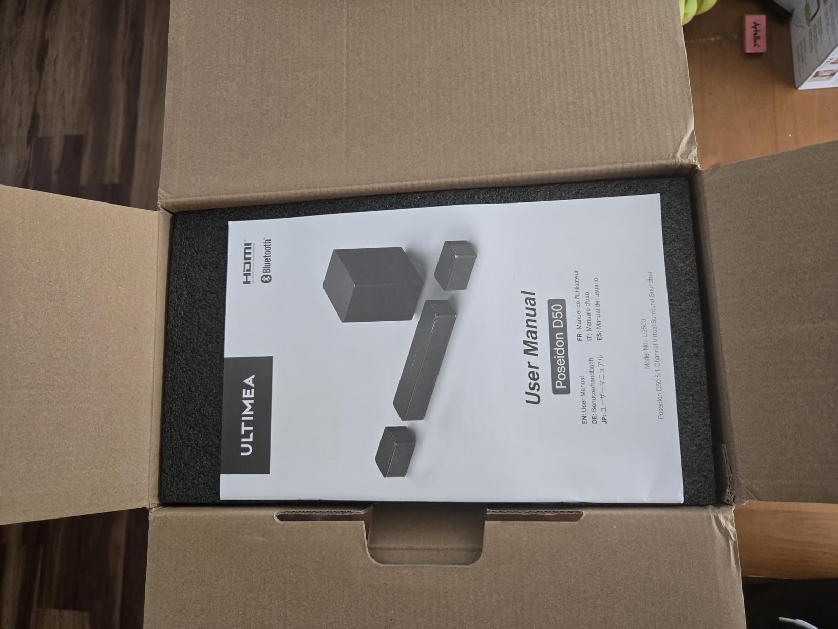 ULTIMEA 5.1 Sound Bar for TV, Center-Channel Speakers, Virtual Surround customer photo 2