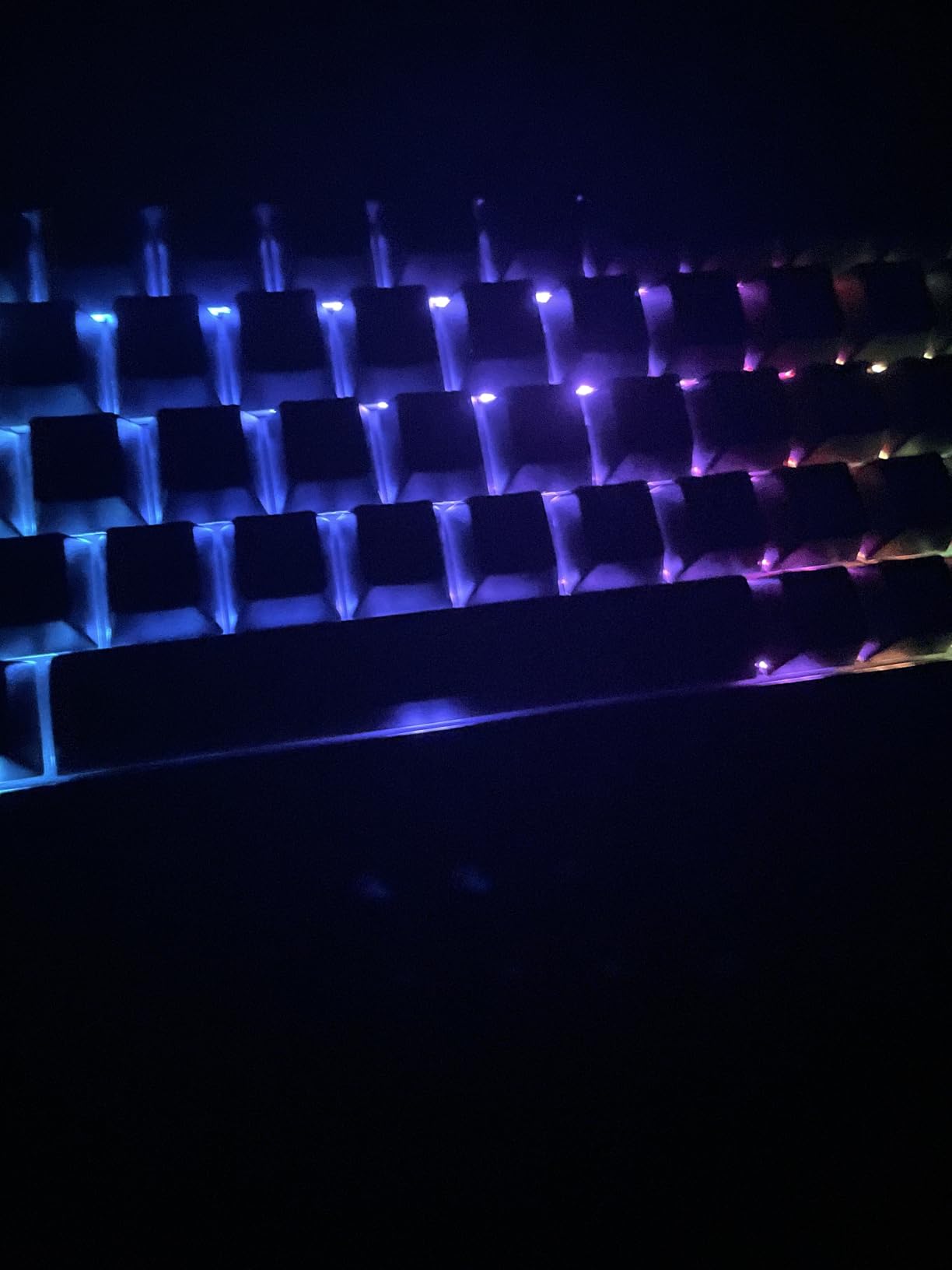 AULA WIN68 HE Mechanical Gaming Keyboard 60%, Hall Effect Magnetic Switch, Fast Trigger Mode Adjustable Actuation, 8000Hz Polling Rate, RGB Backlit, Wired Black Keyboard for Laptop/PC Gamer customer photo 1