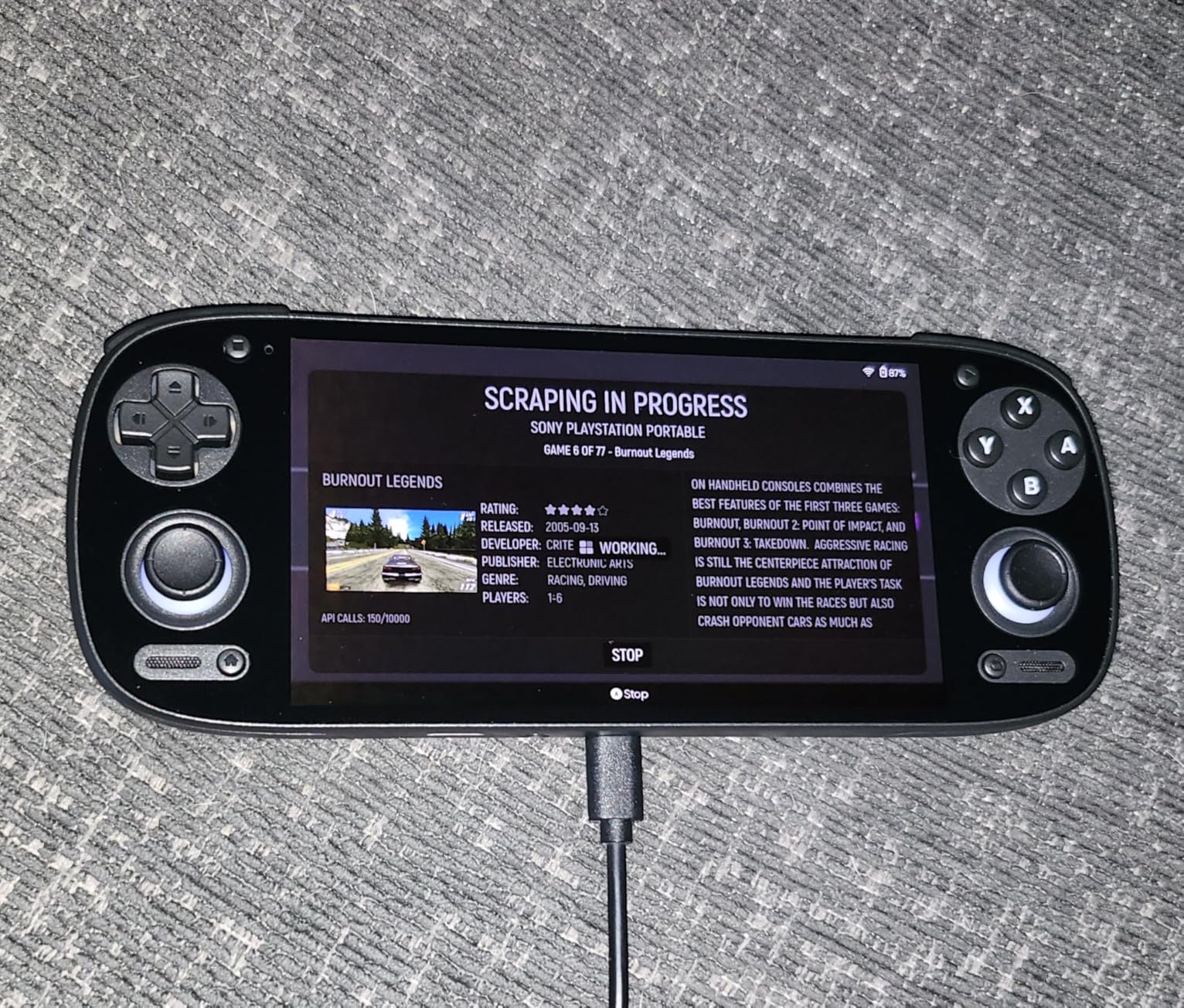 Retroid Pocket 5 Retro Handheld Game Console, 8+128G, 5.5-inch touchscreen 1080p Portable Android Gaming Handheld with Adreno 650 GPU & WiFi 6/BT5.1, Snapdragon 865 Processor, Android 13 (Black) customer photo 1