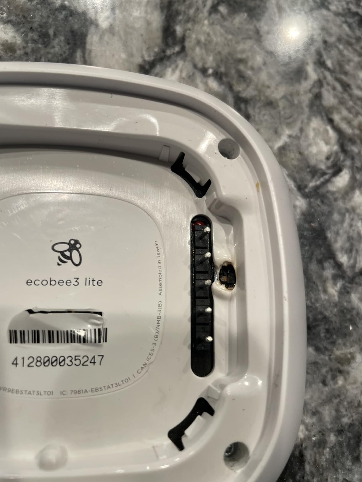 ecobee Smart Thermostat Essential - WiFi Thermostat, Energy Star Certified customer photo 1