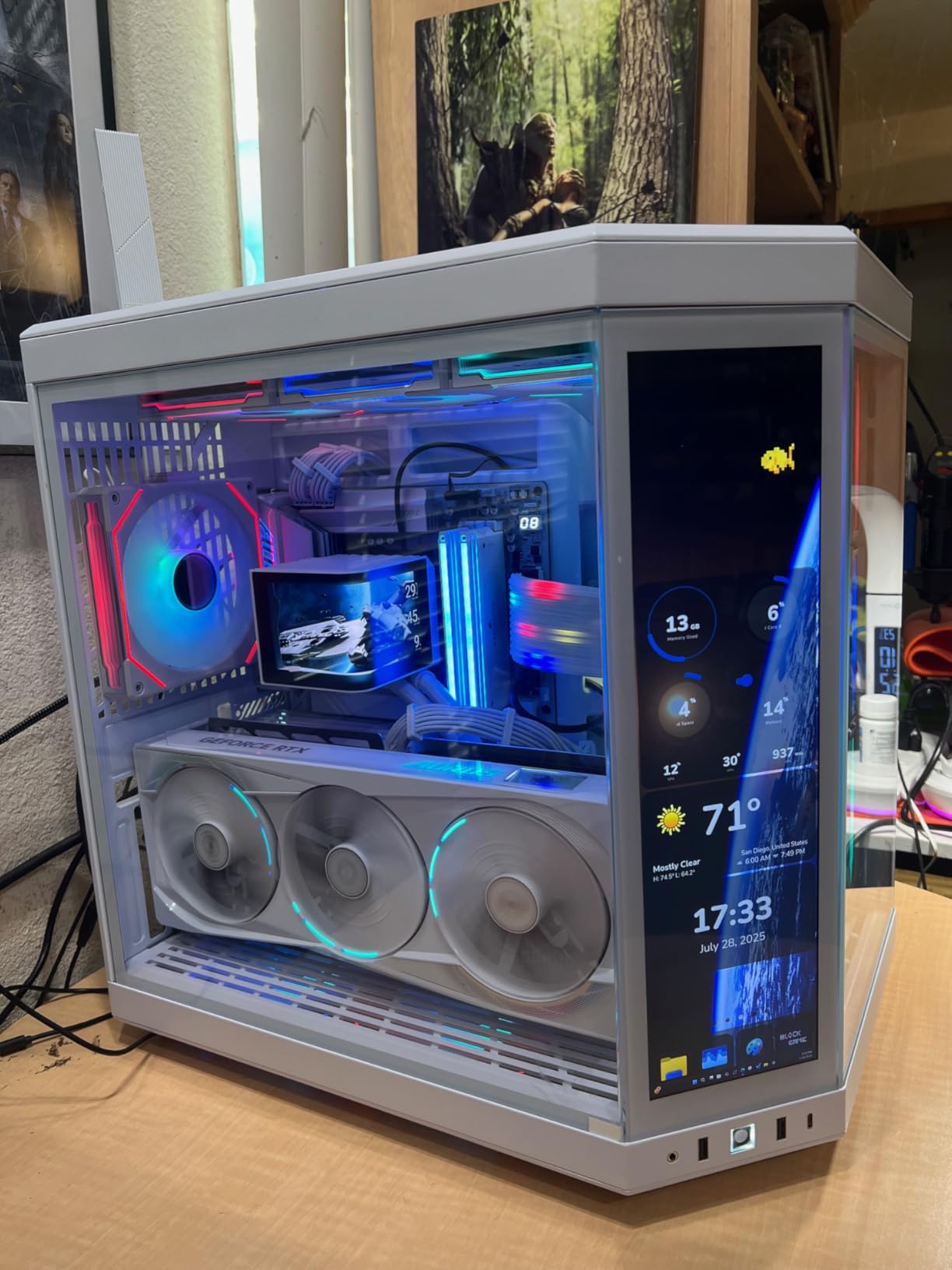 GIGABYTE AORUS GeForce RTX 5080 Master ICE 16G Graphics Card customer photo 1