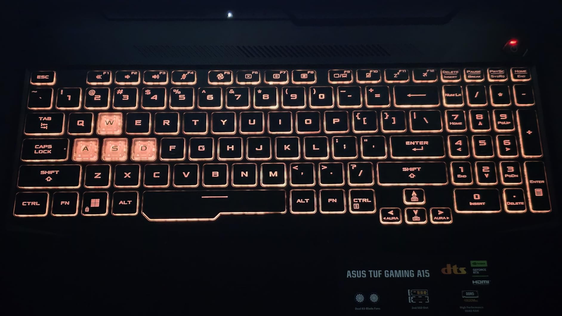 ASUS TUF A15 Gaming Laptop, AMD Ryzen 7 7435HS Processor, NVIDIA GeForce RTX 3050, 15.6 inch Full HD Display, 32GB DDR5 RAM, 1TB SSD, Backlit Keyboard, Windows 11 Home, Wi-Fi, Alpacatec Accessory customer photo 1