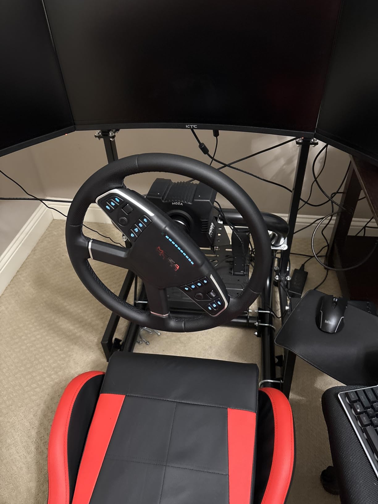 MOZA R5 Trucking Simulator Truck Driving Sim Racing Bundle for PC, Black customer photo 2