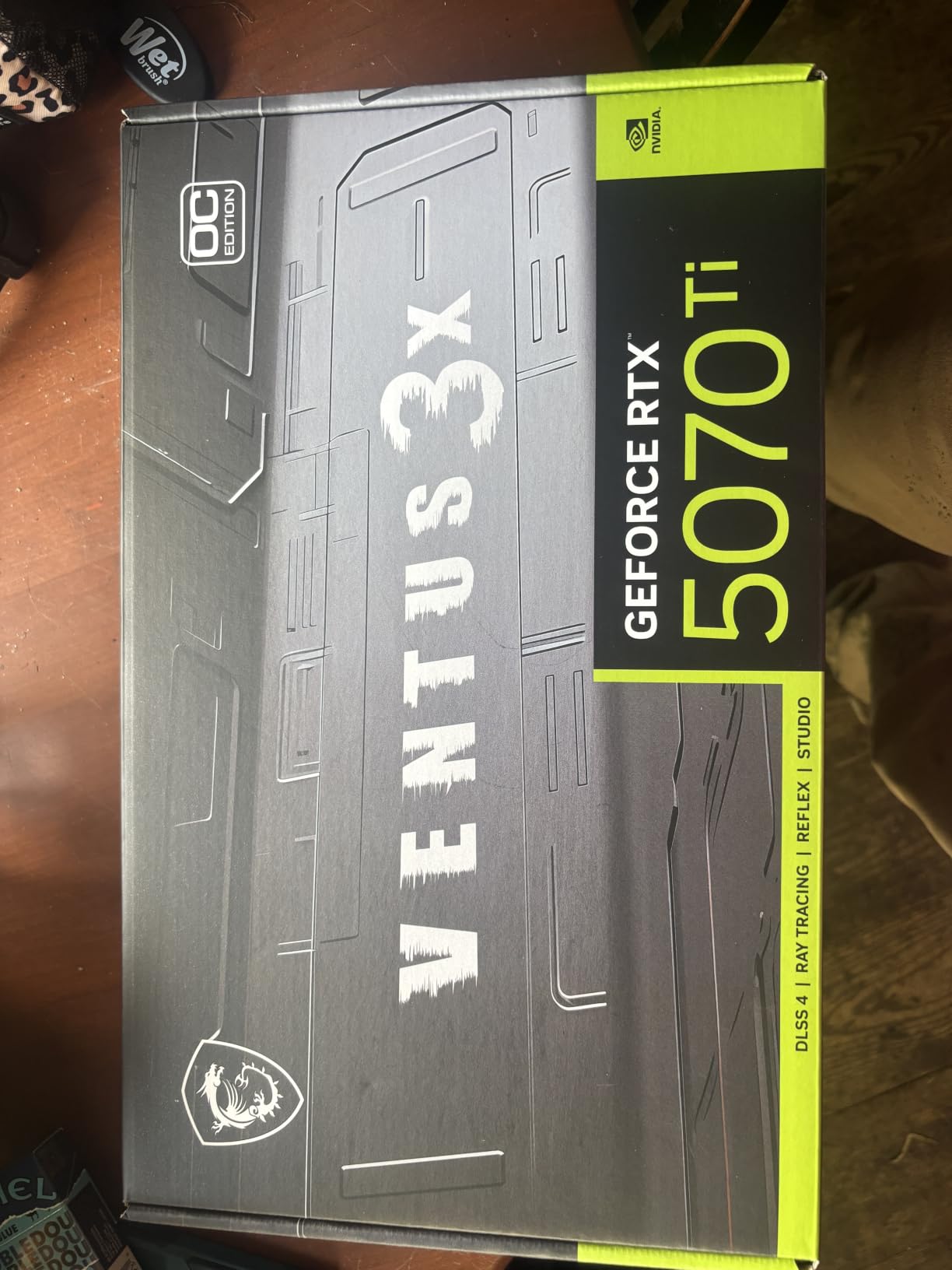 MSI GeForce RTX 5070 Ti 16G Ventus 3X OC Graphics Card, RTX 5070 Ti GPU, 16GB GDDR7 (28Gbps/256-bit), PCIe 5.0, Triple Fan Thermal Design customer photo 1
