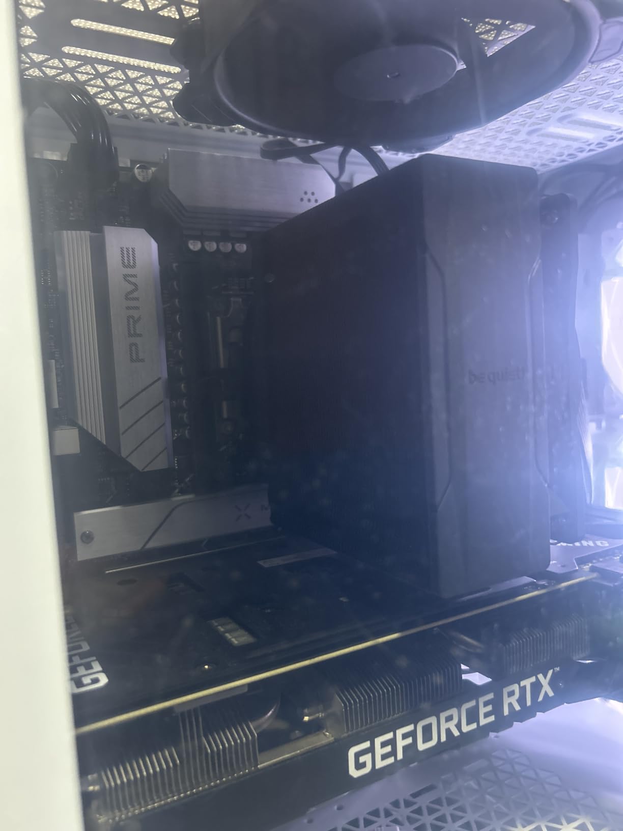 be quiet! Pure Rock 3 Black CPU Air Cooler | 4 High Performance 6mm Heat Pipes with HDT Technology | 120mm PWM Fan | AMD AM4/AM5 | Intel LGA 1700/1150/1151/1200 customer photo 2