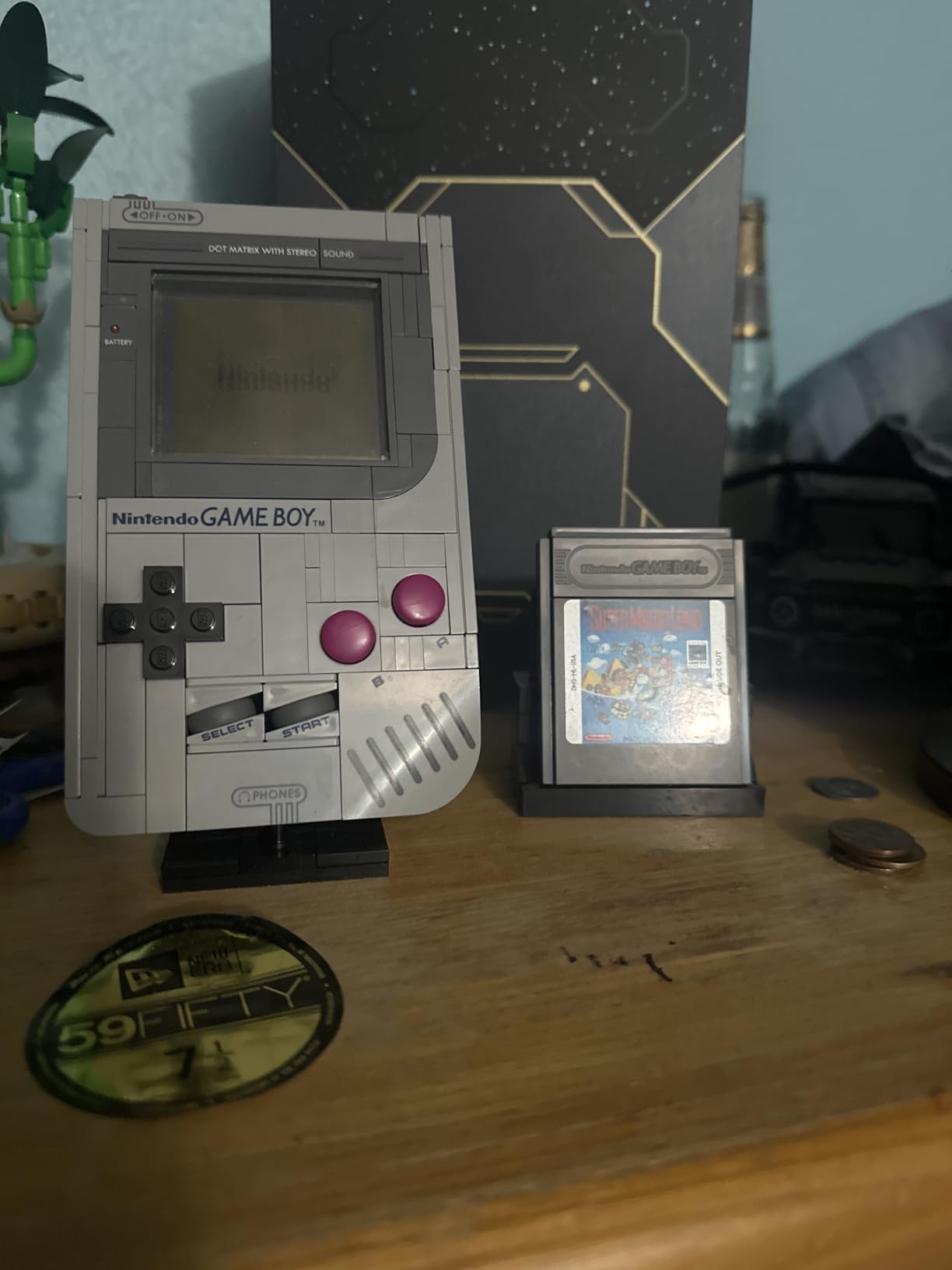 Super Mario Game Boy - Retro Building Sets for Adults, Ages 18+ - Collectible Model with Game Paks and Display Stand - 72046 customer photo 1