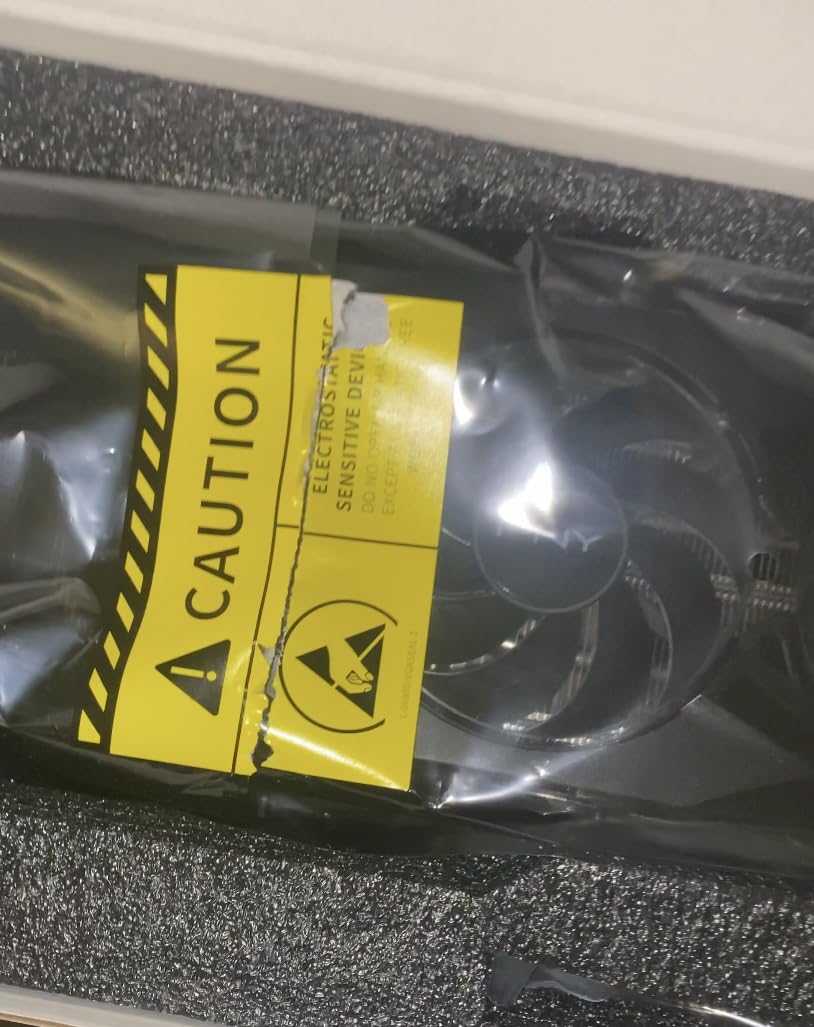 NVIDIA GeForce RTX 5070 Ti OC Triple-Fan Graphics Card | 16GB GDDR7, 256-bit, Boost Speed: 2572 MHz, PCIe 5.0, HDMI/DP 2.1, 2.98-Slot, NVIDIA Blackwell Architecture, DLSS 4.5 customer photo 1