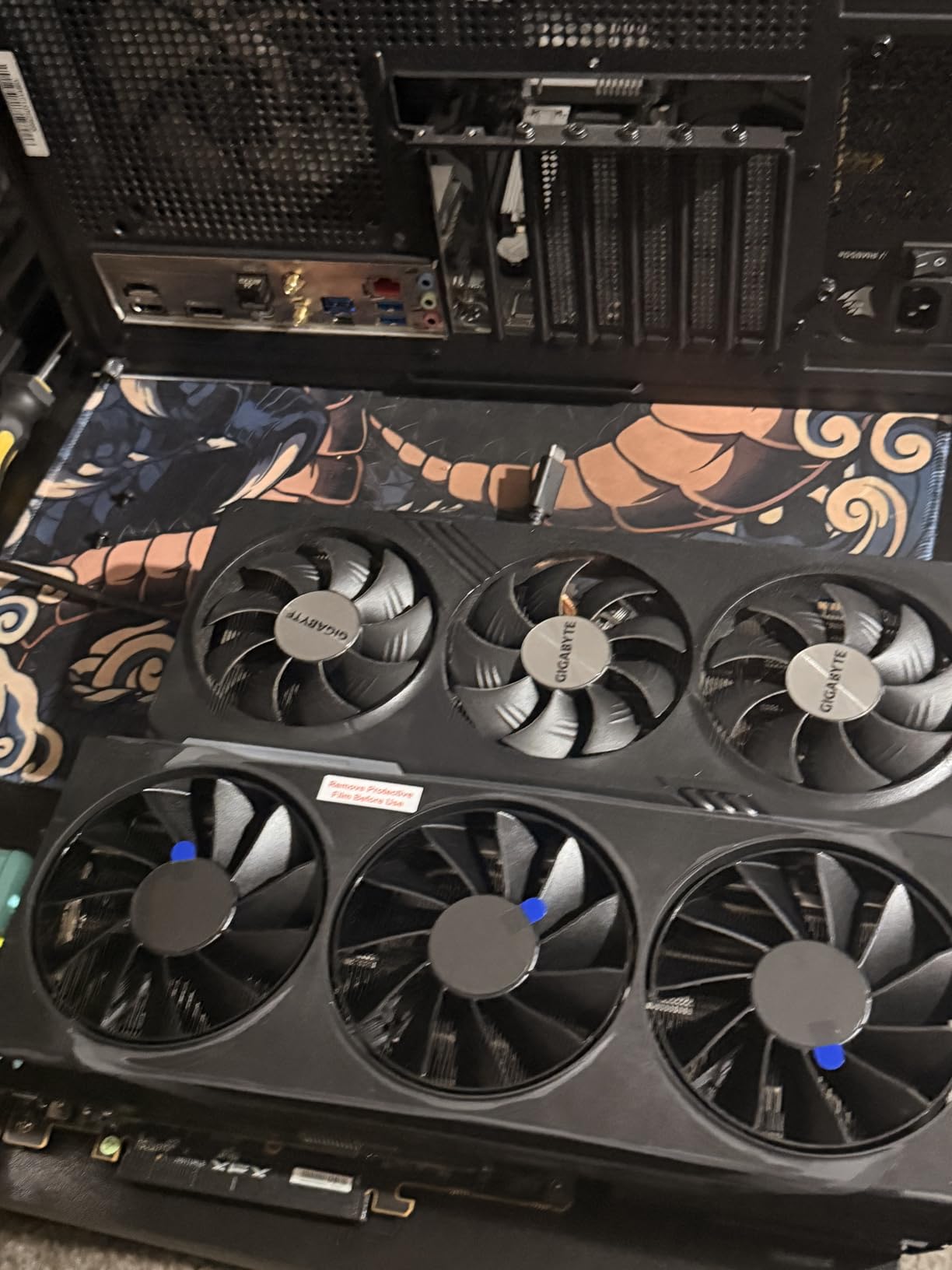 XFX Swift AMD Radeon RX 9070 XT Triple Fan Gaming Edition with 16GB GDDR6 HDMI 3xDP, RDNA 4 customer photo 1