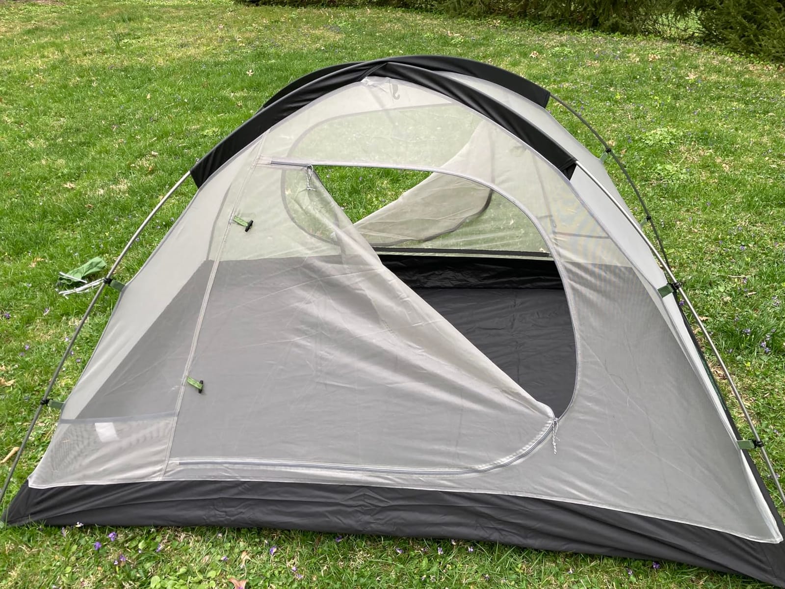 BISINNA Backpacking Tent 1/2/4 Person Lightweight Camping Tent | Aluminum Pole, 3 Season, Easy Setup, Double Layer, Two Doors for Outdoor Mountaineering Hiking Travel customer photo 1
