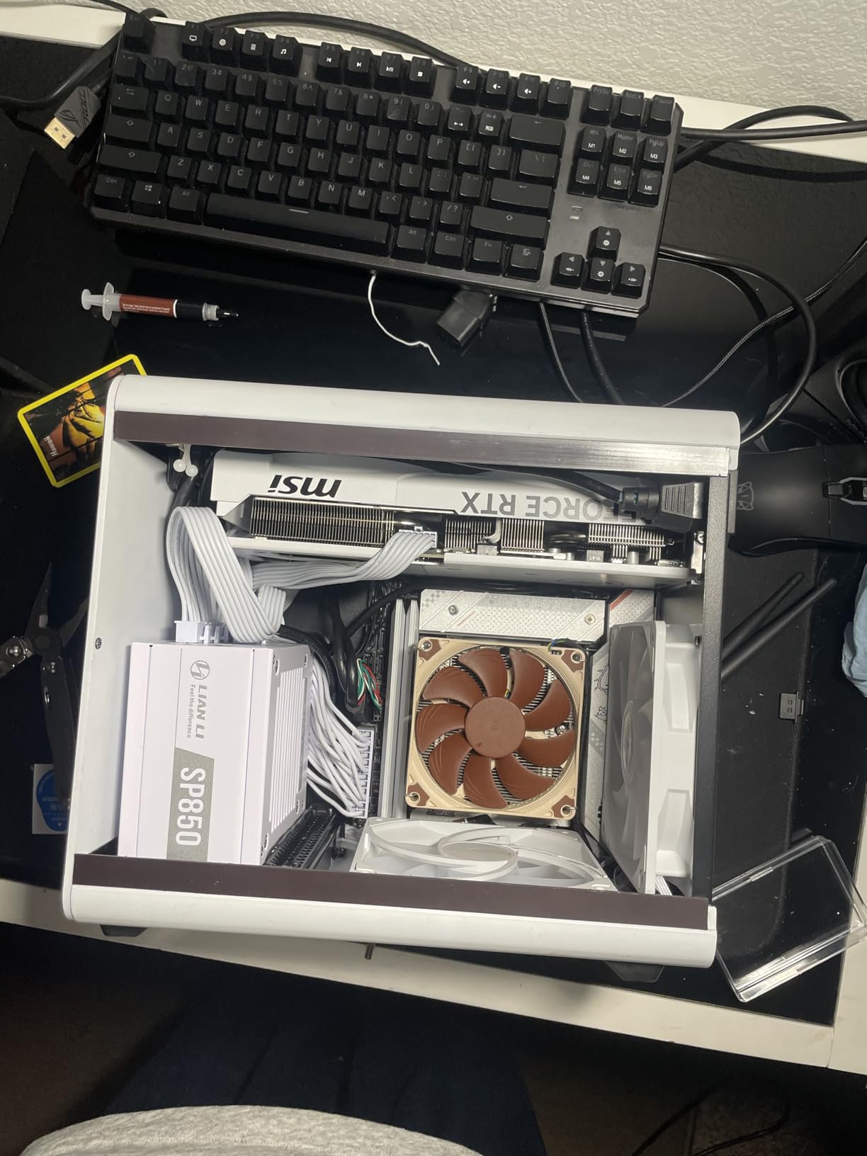 MSI Gaming RTX 5070 12G Ventus 2X OC White Graphics Card (12GB GDDR7, 192-bit, Extreme Performance: 2557 MHz, DisplayPort x3 2.1a, HDMI 2.1b, NVIDIA Blackwell Architecture) customer photo 2