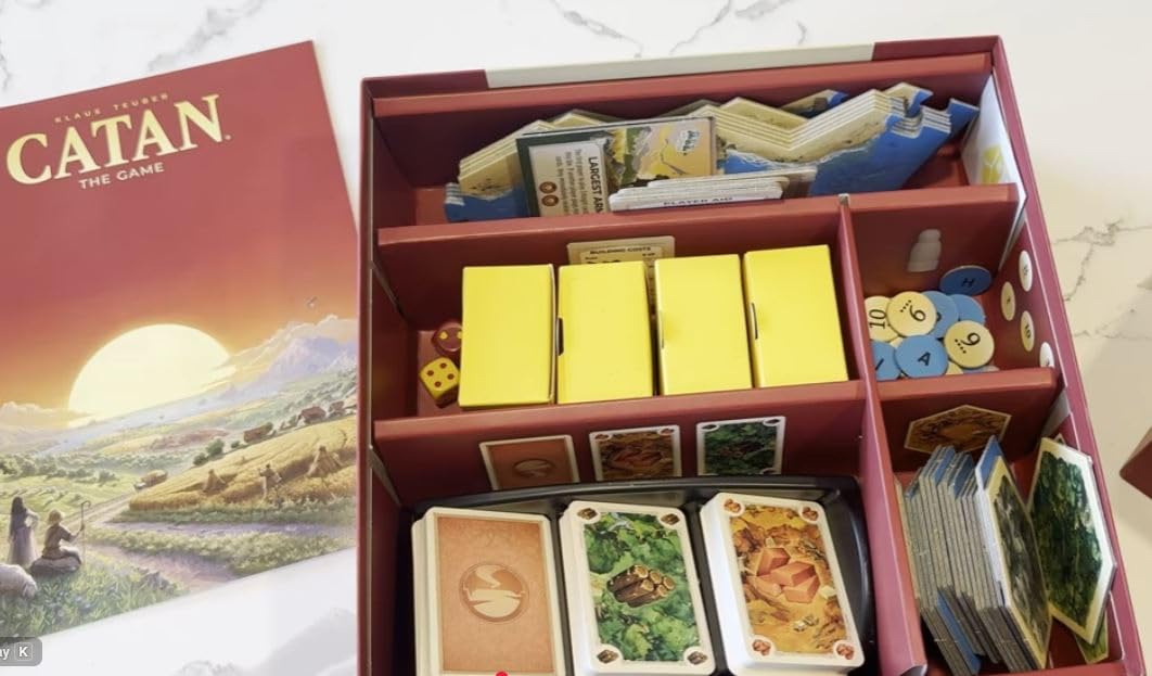 CATAN Board Game (6th Edition) - Trade, Build & Settle Strategy Game for Family, Kids & Adults, Ages 10+, 3-4 Players, 60-90 Min Playtime customer photo 2