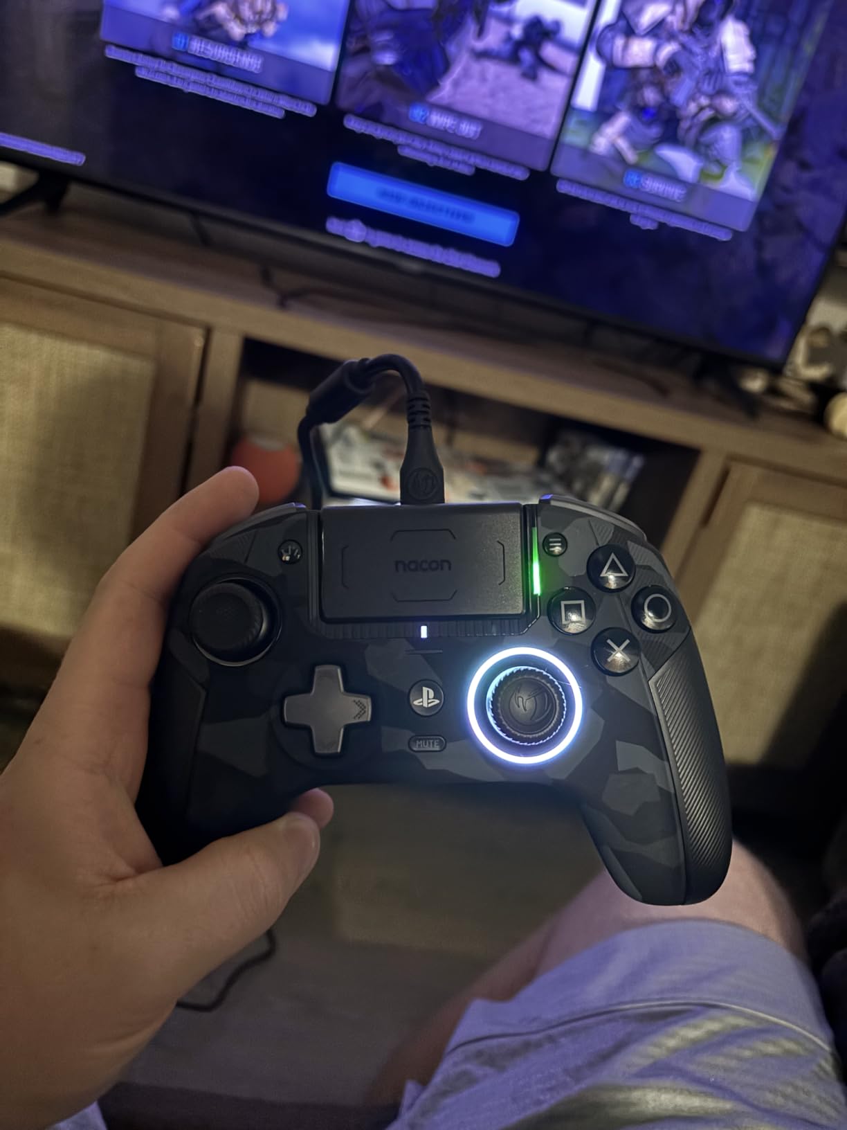 Nacon Revolution 5 Pro Officially Licensed PlayStation Wireless Controller - Arctic Camo customer photo 1