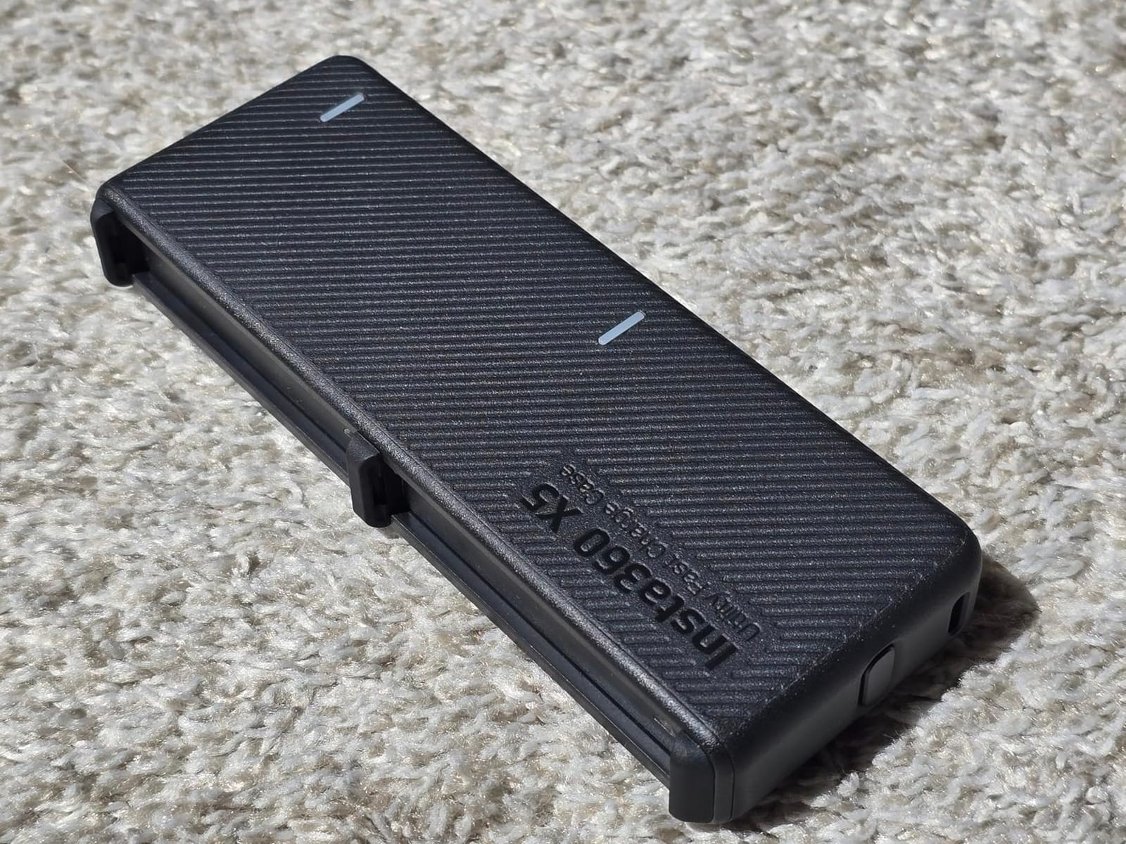 Insta360 X5 Utility Fast Charge Case | Fast charging and storage with built-in USB-C cable for Insta360 X5 customer photo 1