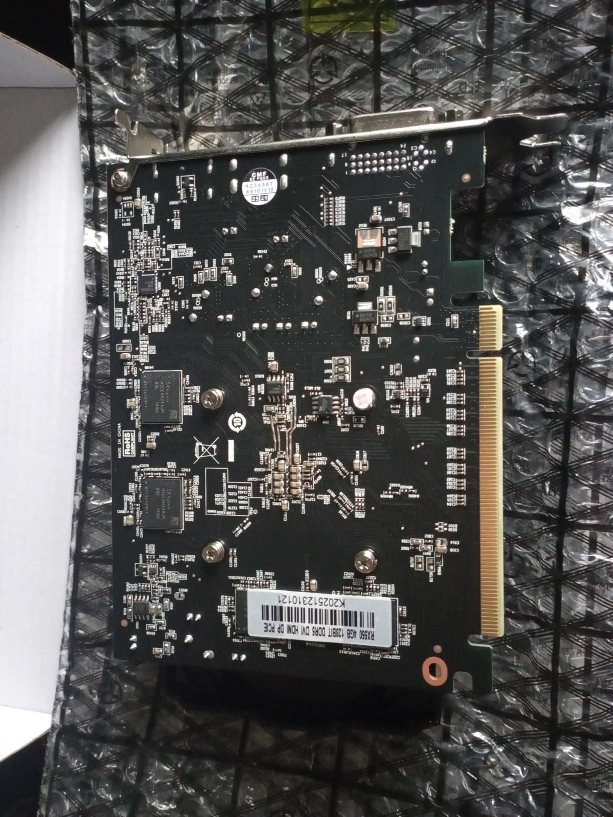 ZER-LON Radeon RX 550 4GB Graphics Card, GDDR5 128 Bit PCIE 3.0 Computer Gaming Gpu, 1183MHz Video Card with HDMI/DP/DVI Ports Support 4K customer photo 1