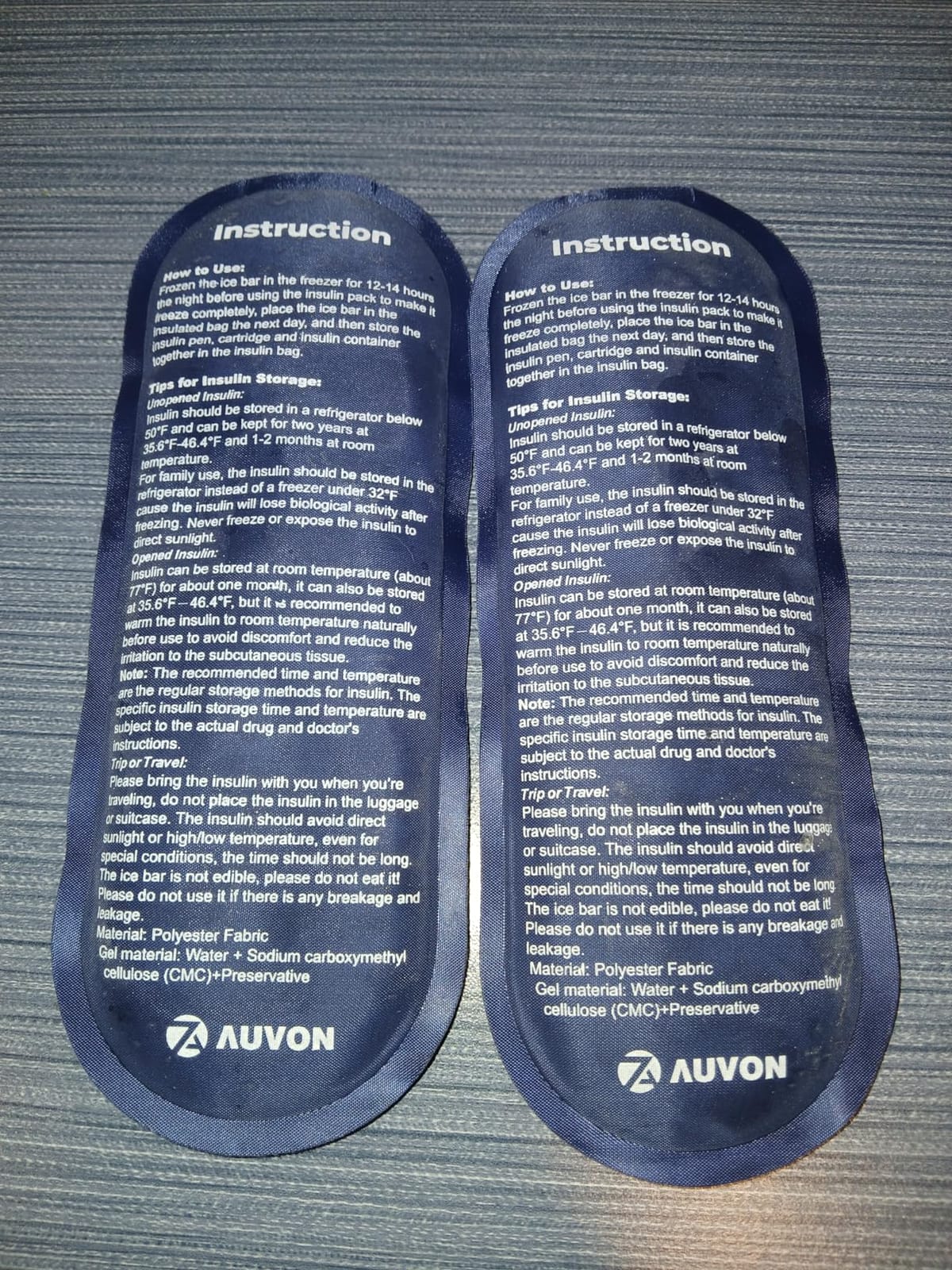 AUVON Lightweight Insulin Cooler Travel Case, 3-Layer Thickened Insulation, Compact Medication Cooler for Travel, 2 TSA Approved Ice Packs, Insulated Cooling Bag for Insulin Pens & Diabetic Supplies customer photo 2