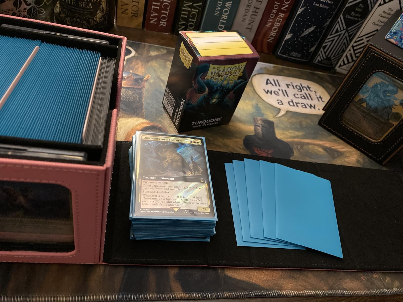 Dragon Shield | Standard Size Matte Card Sleeves | 100 CT - Smooth & Tough TCG Sleeves - Compatible with Pokemon, Flesh & Blood, One Piece & Magic The Gathering | Amethyst customer photo 2