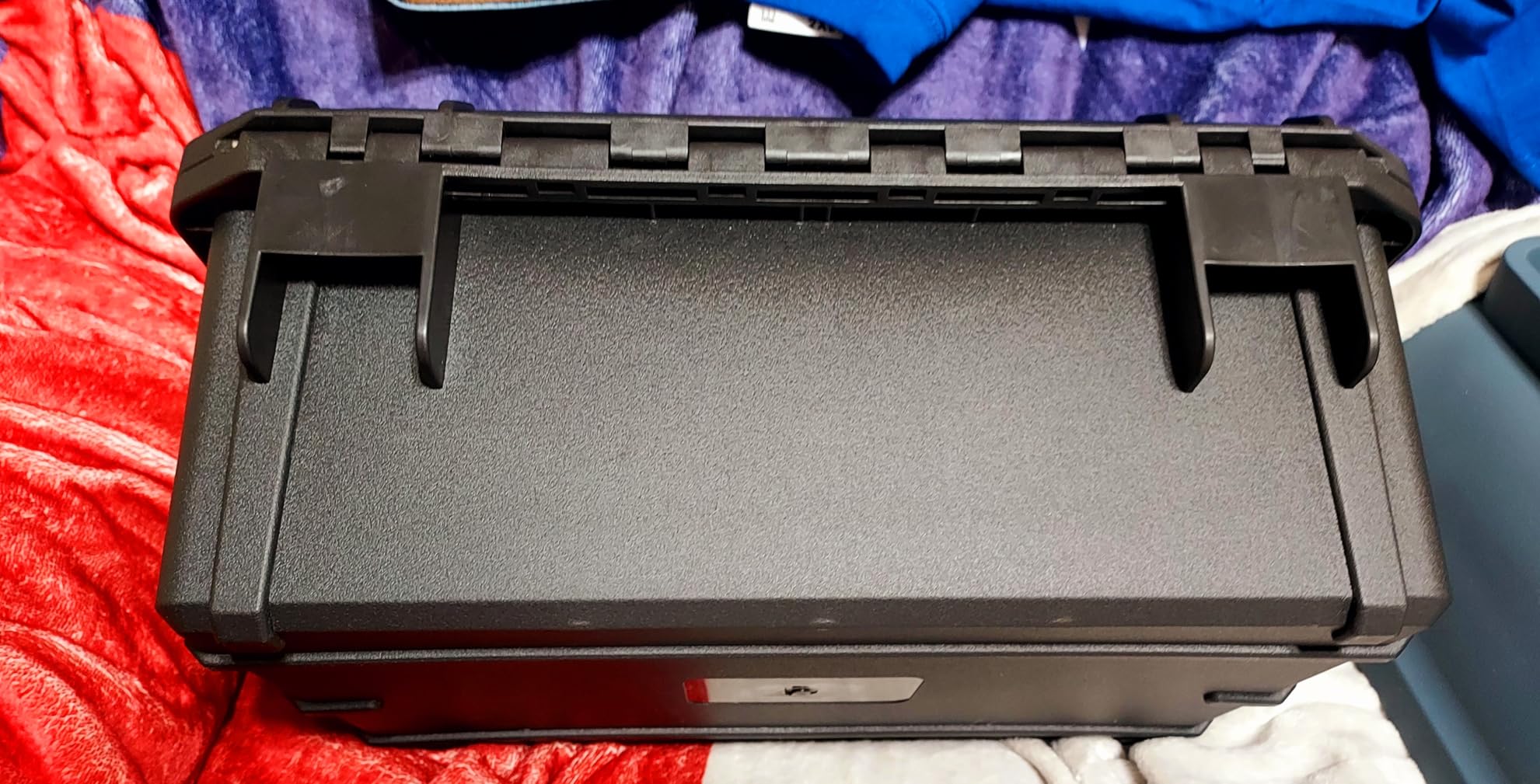 QINGUANG Graded Card Storage Box,Trading Card Case with 4 Foam Dividers,IP67 Waterproof PSA Slab Case for PSA/CSG/CGC/SGC/BGS Top Loaders Sports Cards customer photo 1