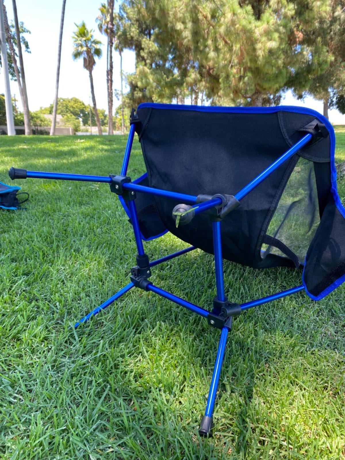 MOON LENCE Portable Camping Chair Plus, Larger & Roomier, Compact and Lightweight, Folding Chair for Backpacking Hiking Beach, Ultralight Camp Chair 330Lbs Capacity customer photo 2