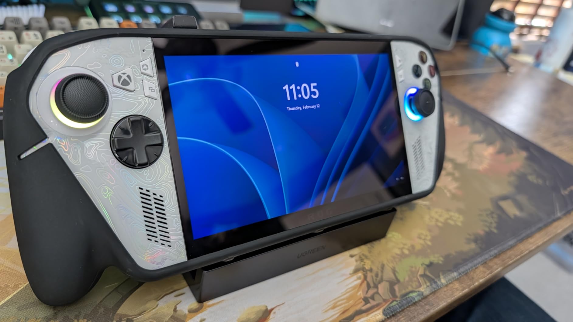 UGREEN Steam Deck Dock 6-in-1 4K@120Hz HDMI 2.1, 100W PD | USB-A & USB C 3.0, Gigabit Ethernet, Dock for Rog Xbox Ally 2025, Steam Deck, ROG Ally, Region Go, MacBook customer photo 2