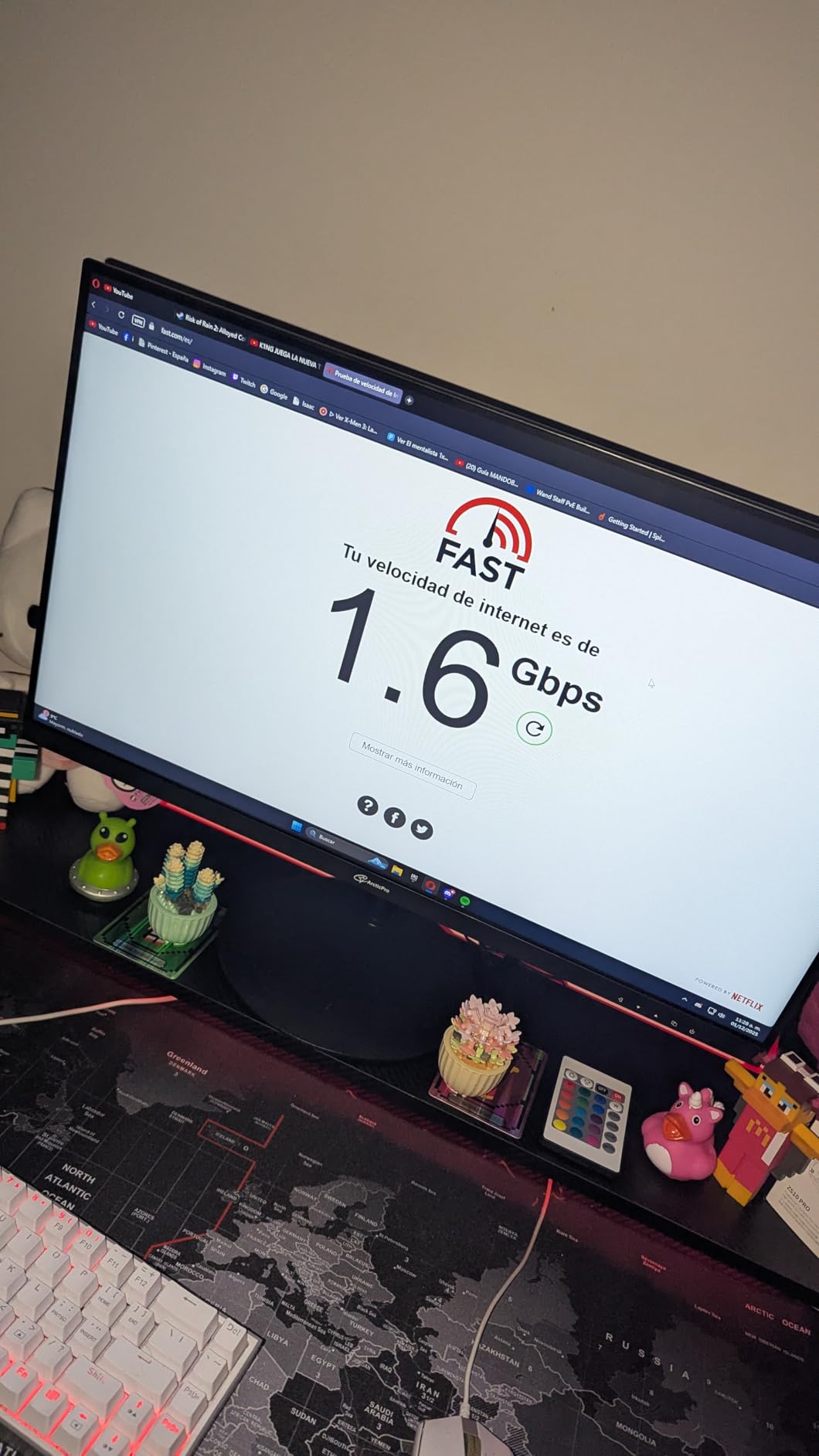 ArcticPro 24 Inch Gaming Monitor 144Hz, FHD 1080p Computer Monitor, IPS | Adaptive Sync, 110% sRGB, 1ms, 3-Sided Frameless, Ultra Slim, VESA, Anti-Blue Light Design, HDMI, DP customer photo 1