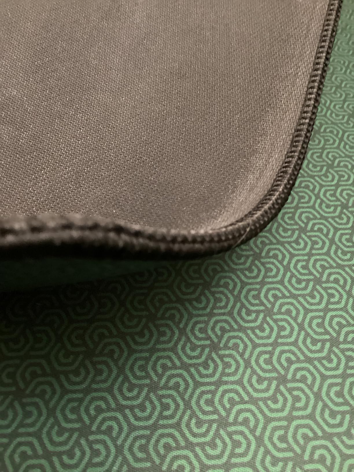 5mm Board Game Mat 42 x 66 Inches, Table Cover for Mahjong, Poker, Playing Cards, Tile Games, Dominoes, and RPG - Neoprene Gaming Playmat, Water Resistant Tabletop with Carrying Bag - Black customer photo 1