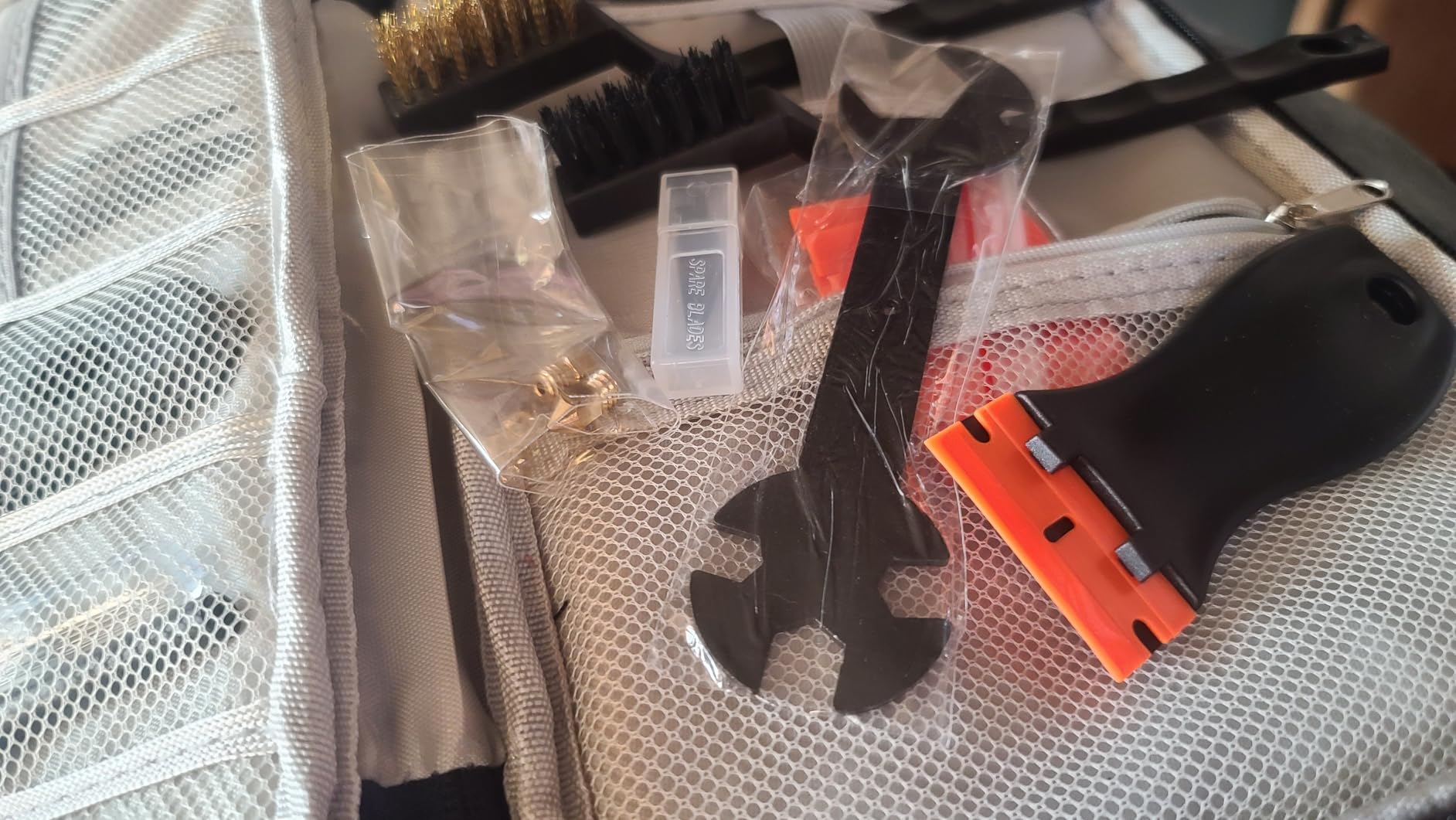 3D Printer Tools Kit, 34pcs 3D Printer Accessories for All FDM/SLA Printers Includes Nozzle Cleaning, Removal Scrapers, Finishing Tools, 5 Types of Files, Brushes, Wire Cutter, Engraving Knife customer photo 1