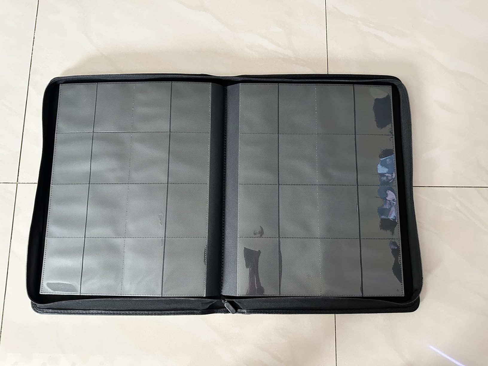 16 Pocket Card Binder, 1280 Pockets Ringless Trading Card Binder, Black customer photo 1