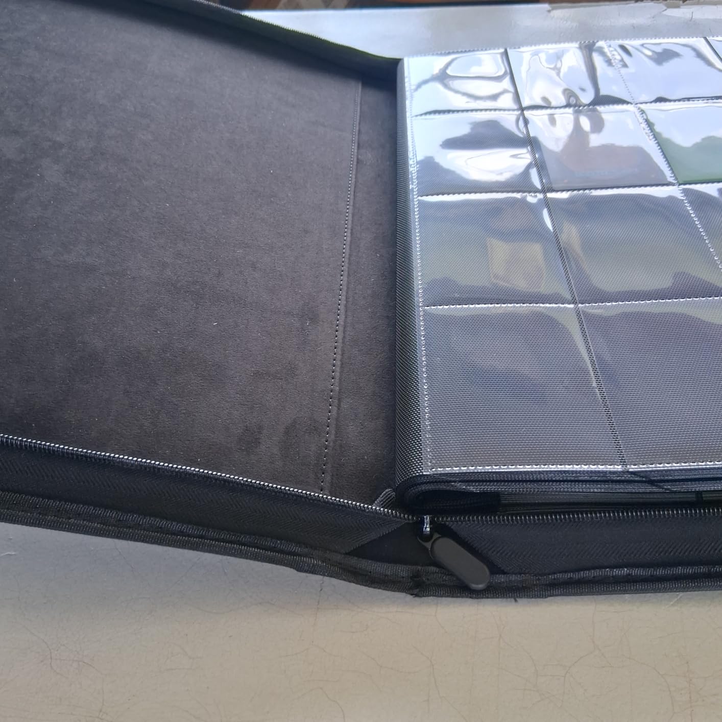 16 Pocket Card Binder, 1280 Pockets Ringless Trading Card Binder, Black customer photo 2