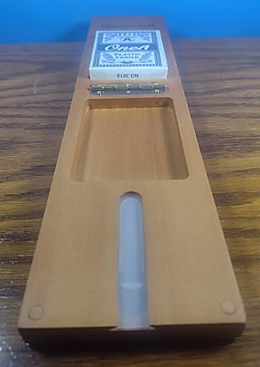 Cribbage Board Game Set with Storage - Classic Game Travel Cribbage Board with Wooden Card Storage for Adults & Kids - Ideal for Game Night customer photo 2