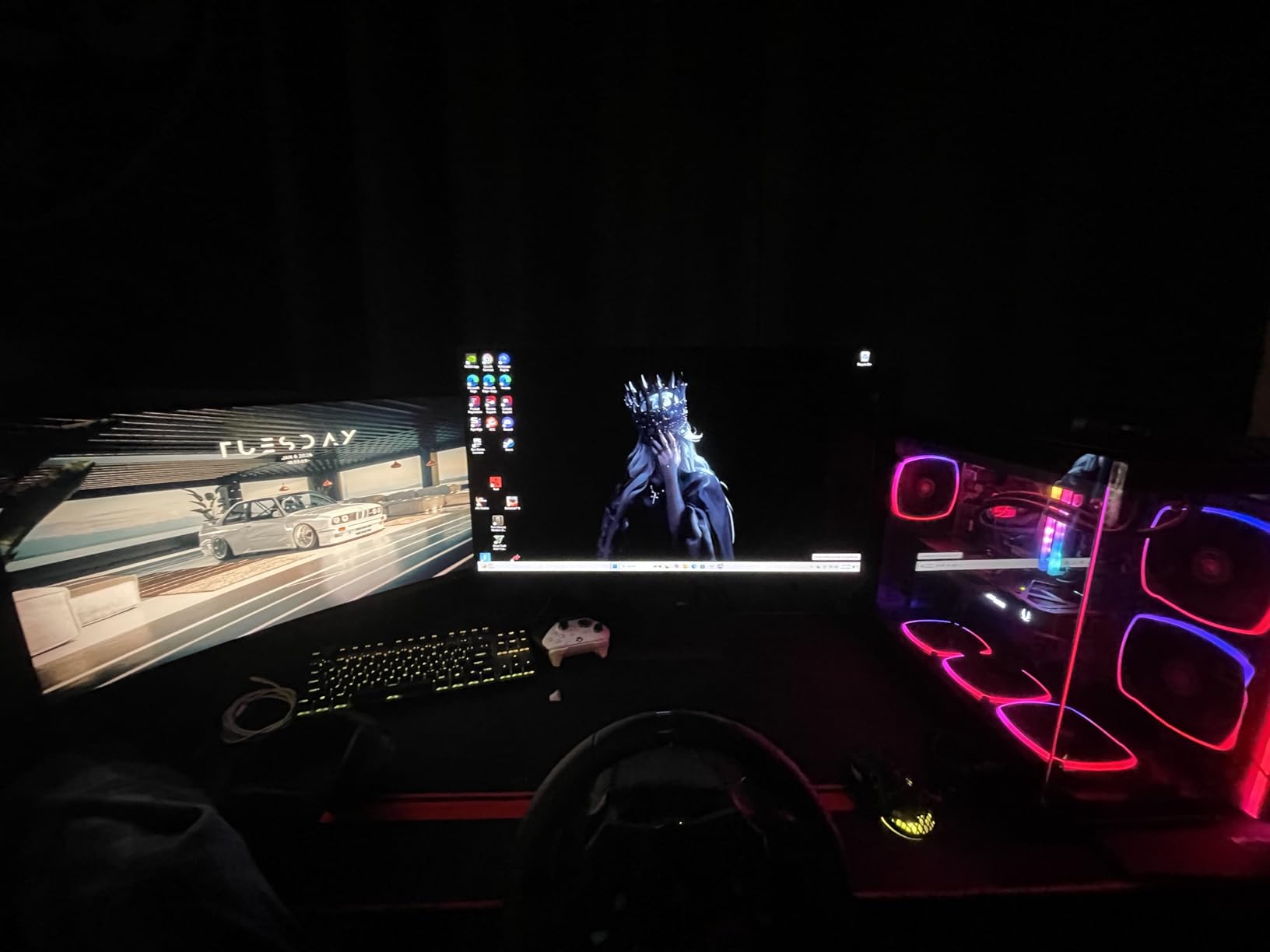Skytech Gaming King 95 Desktop PC, Ryzen 7 9800X3D 4.7 GHz (5.2 GHz), NVIDIA RTX 5070 Ti 16GB, 2TB Gen4 NVMe SSD, 32GB DDR5 RAM 6000 RGB, 850W Gold PSU, 360mm ARGB AIO, Wi-Fi, Win 11 customer photo 2