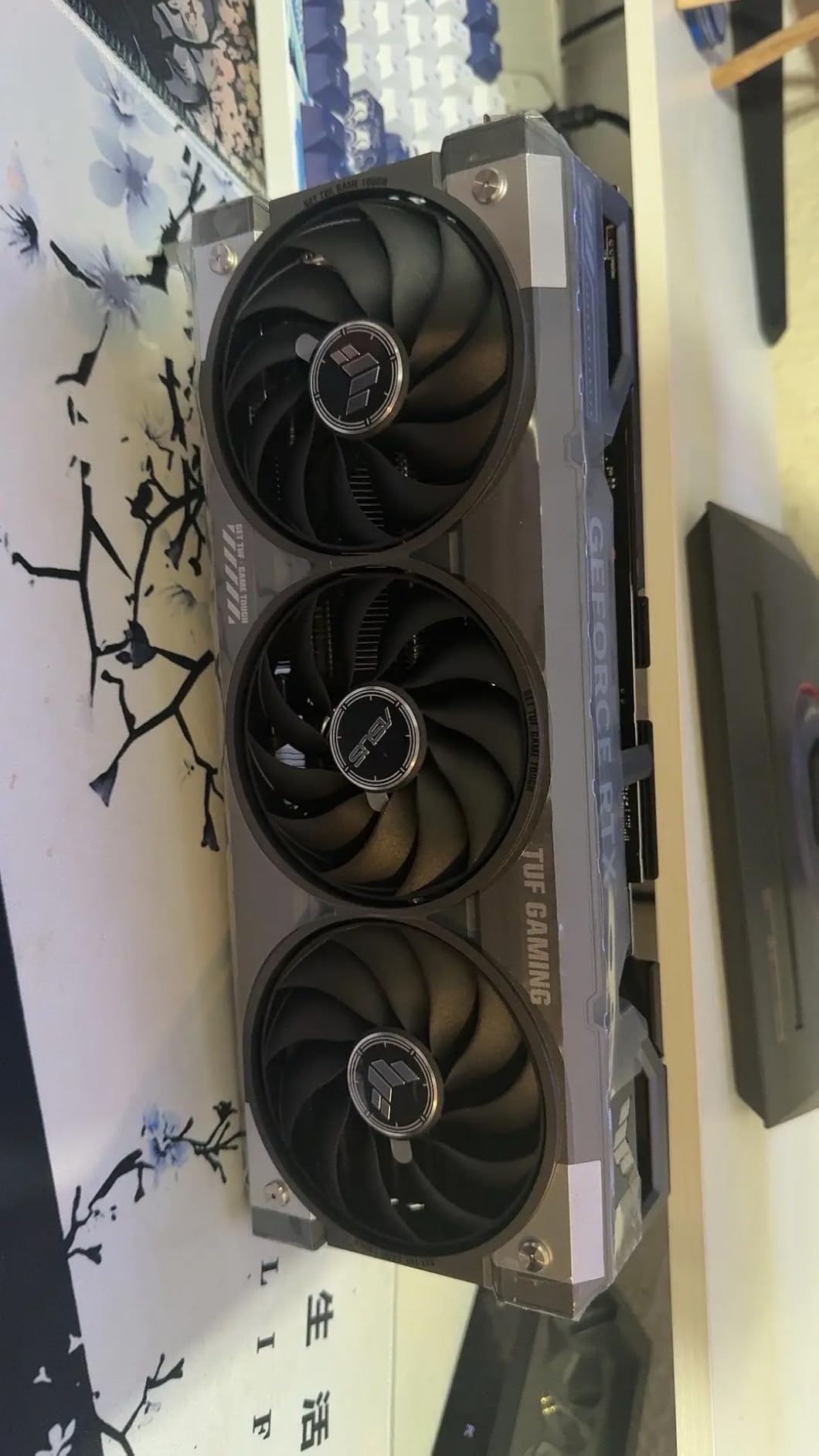 ASUS TUF Gaming NVIDIA GeForce RTX 5060 Ti 8GB GDDR7 OC Edition Graphics Card,(PCIe 5.0, HDMI/DP 2.1, 3.1-Slot, Military-Grade Components, Protective PCB Coating, Axial-tech Fans), 3 Year Warranty customer photo 2