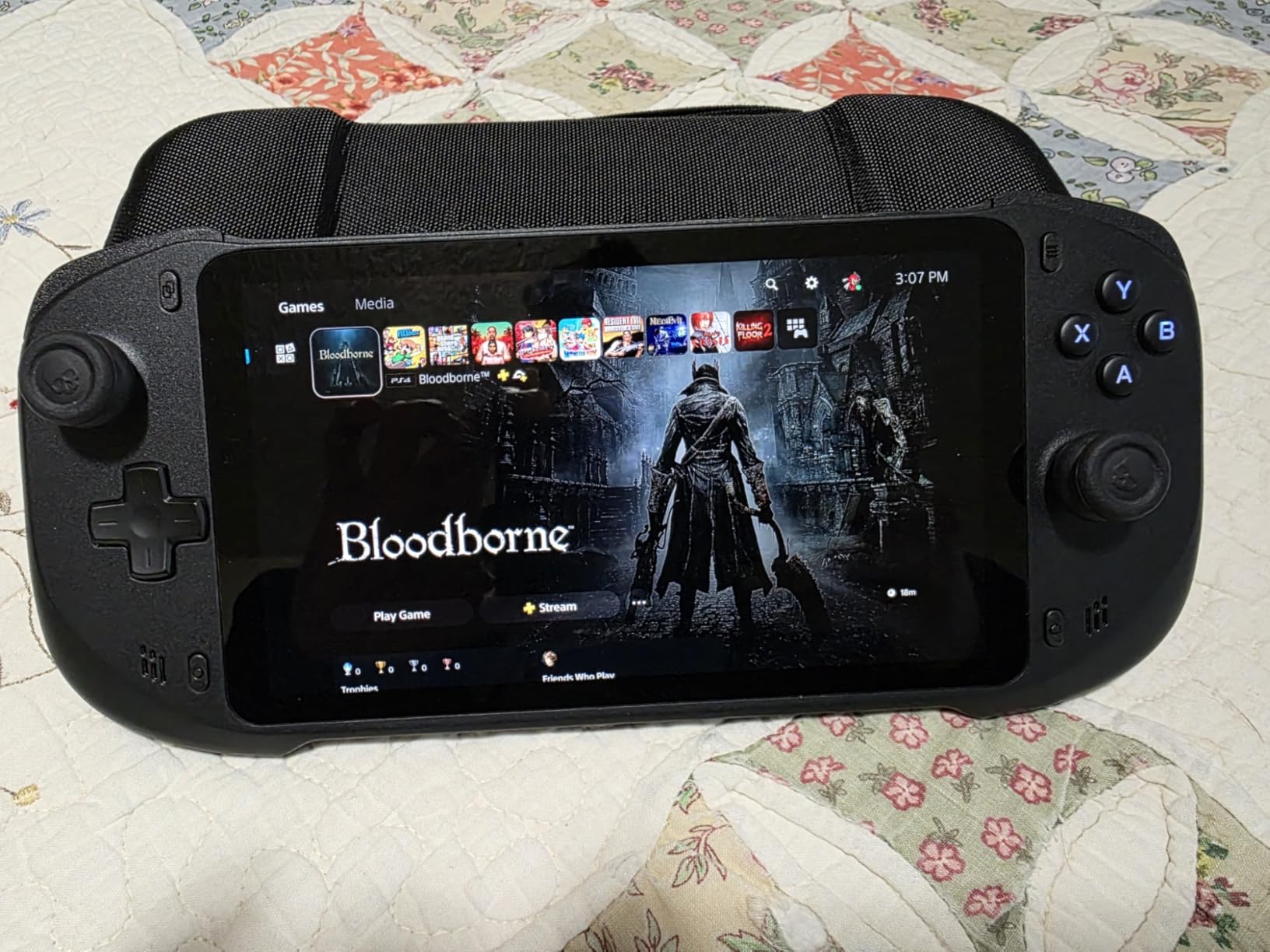 OnePro Cloud Handheld Portable Remote Play Gaming Console, For Xbox Cloud Gaming, NVIDIA GeForce NOW, Playstation, PC, Long-Battery Life, 7