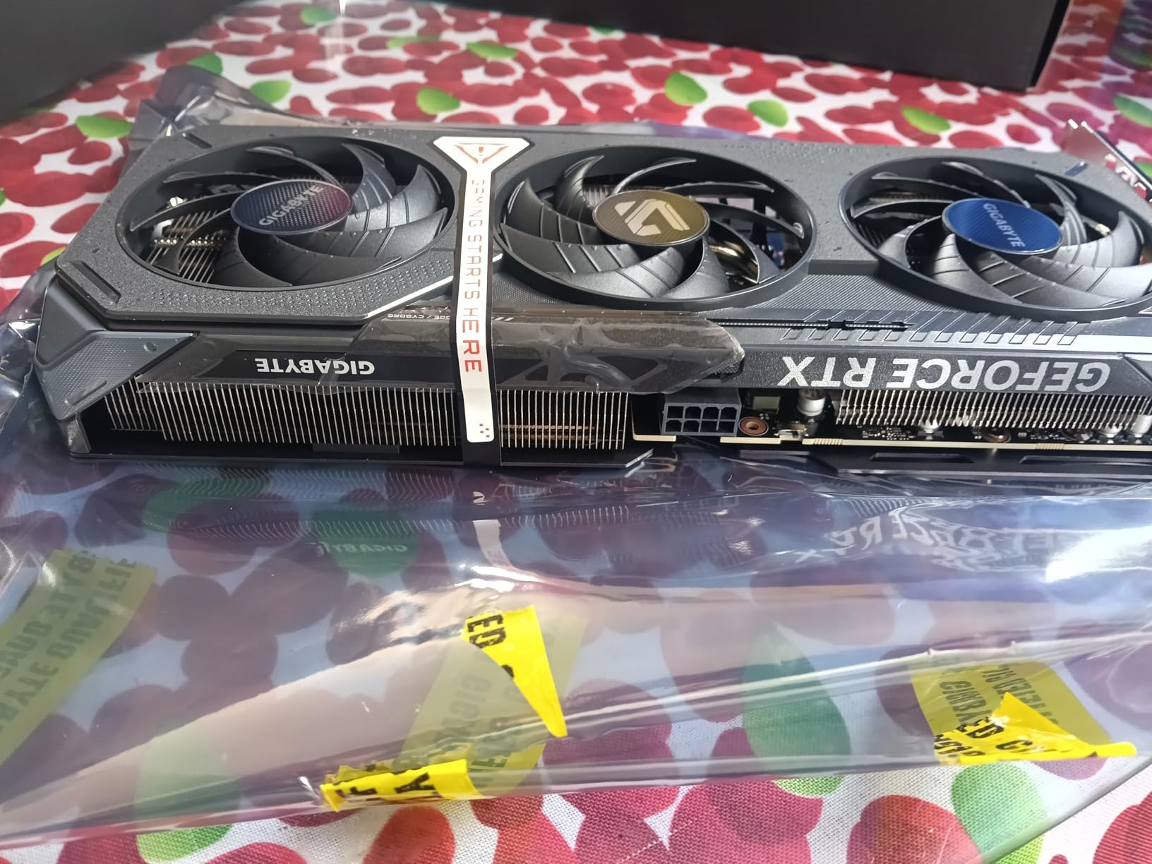 GIGABYTE GeForce RTX 5060 Ti Gaming OC 8G Graphics Card, 8GB 128-bit GDDR7, PCIe 5.0, WINDFORCE Cooling System, GV-N506TGAMING OC-8GD Video Card customer photo 1